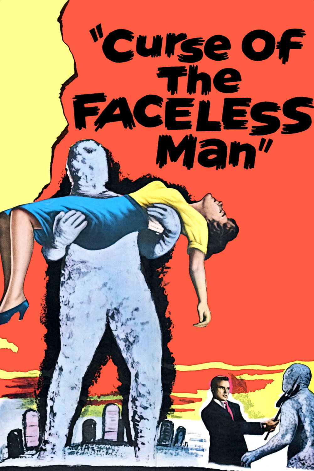 Curse of the Faceless Man poster