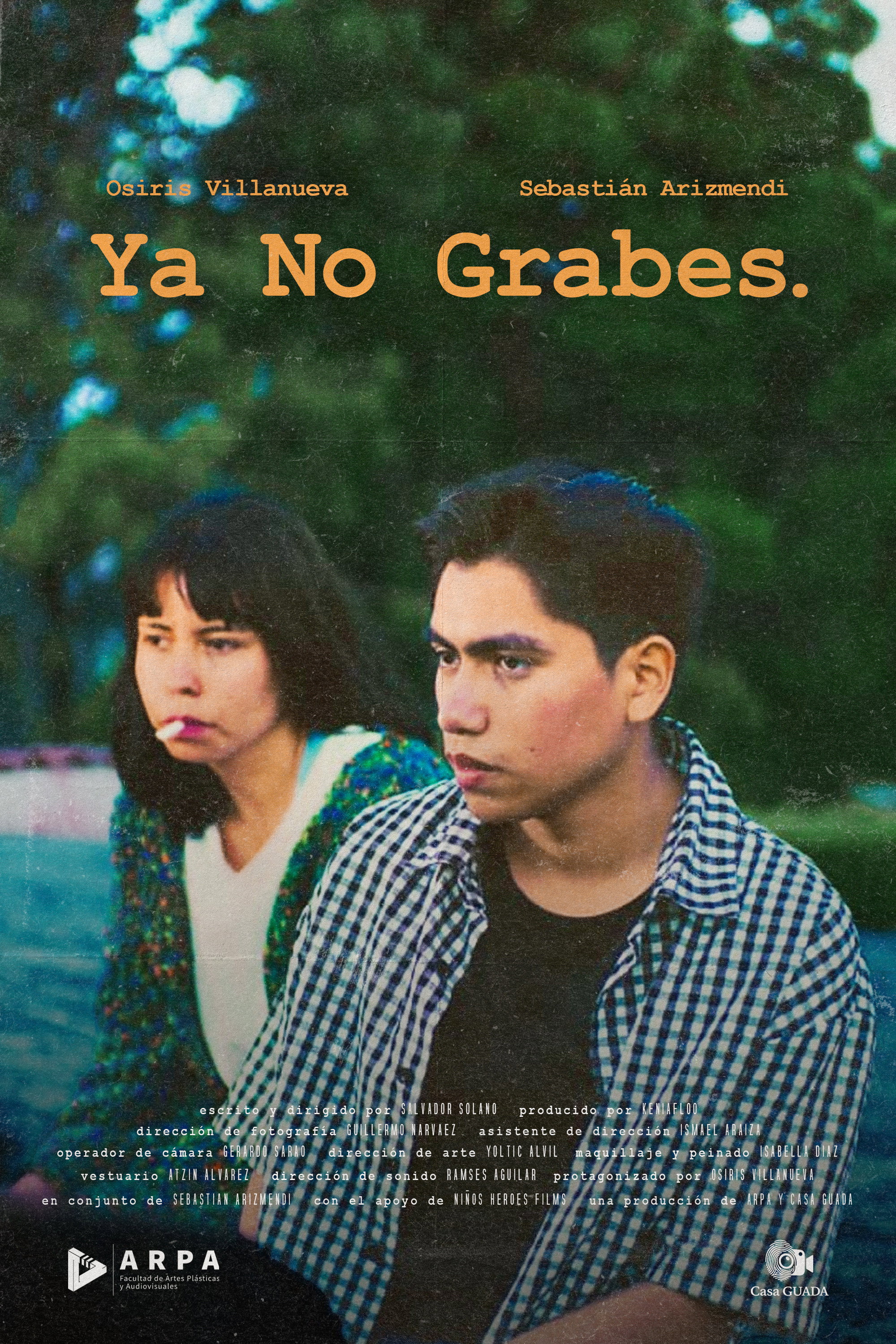Ya No Grabes poster