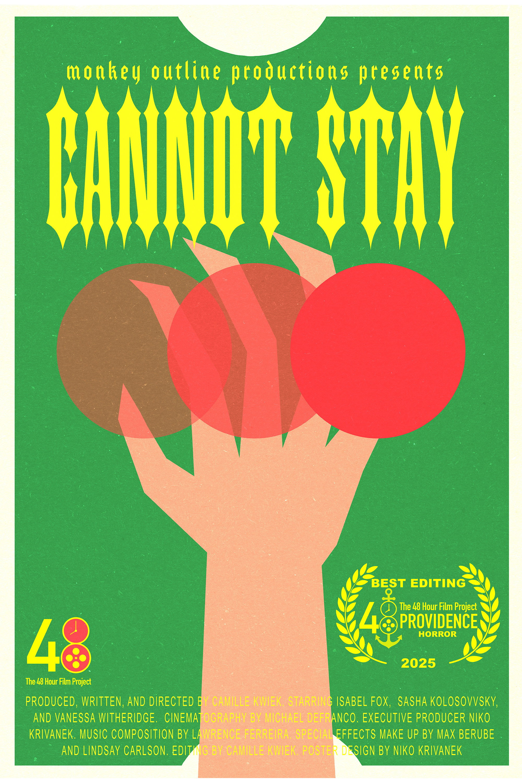Cannot Stay poster