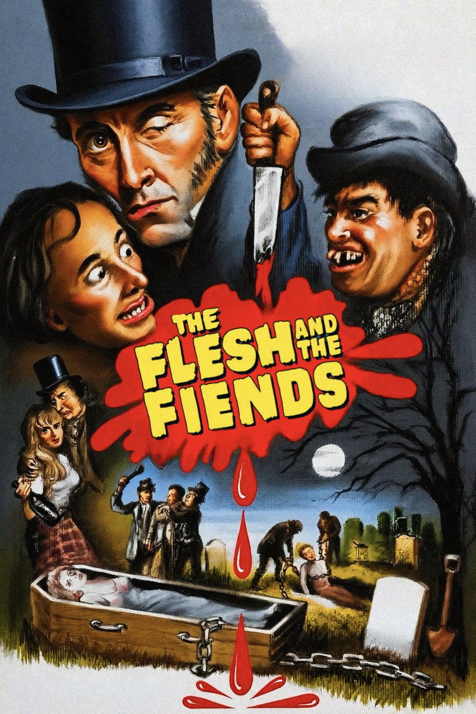 The Flesh and the Fiends poster