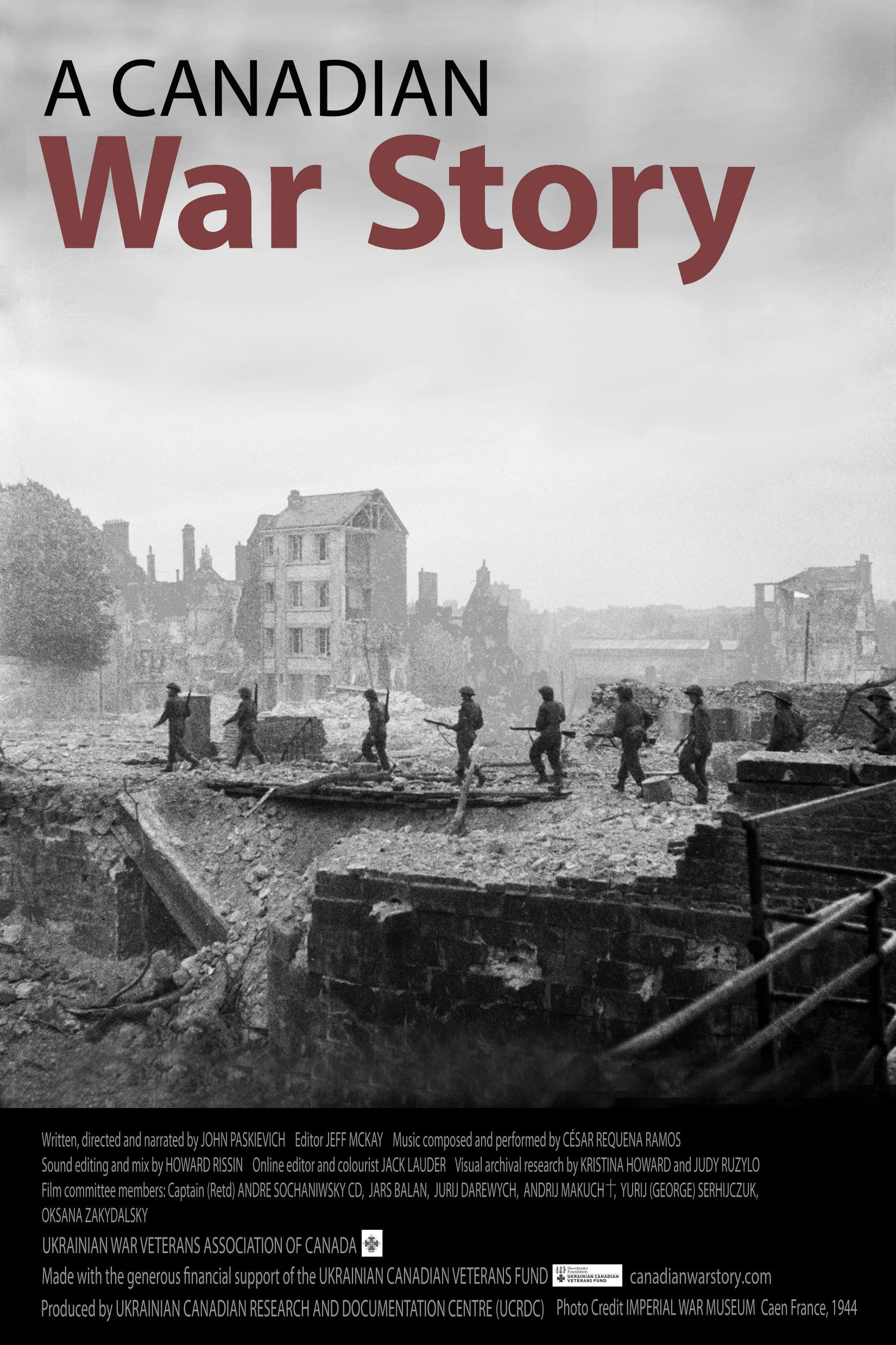 A Canadian War Story poster