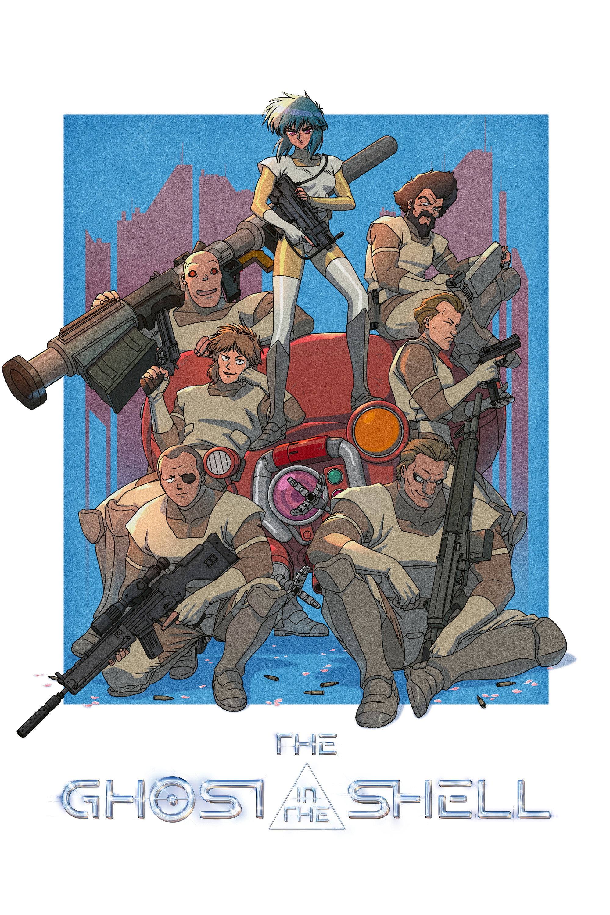 The Ghost in the Shell poster