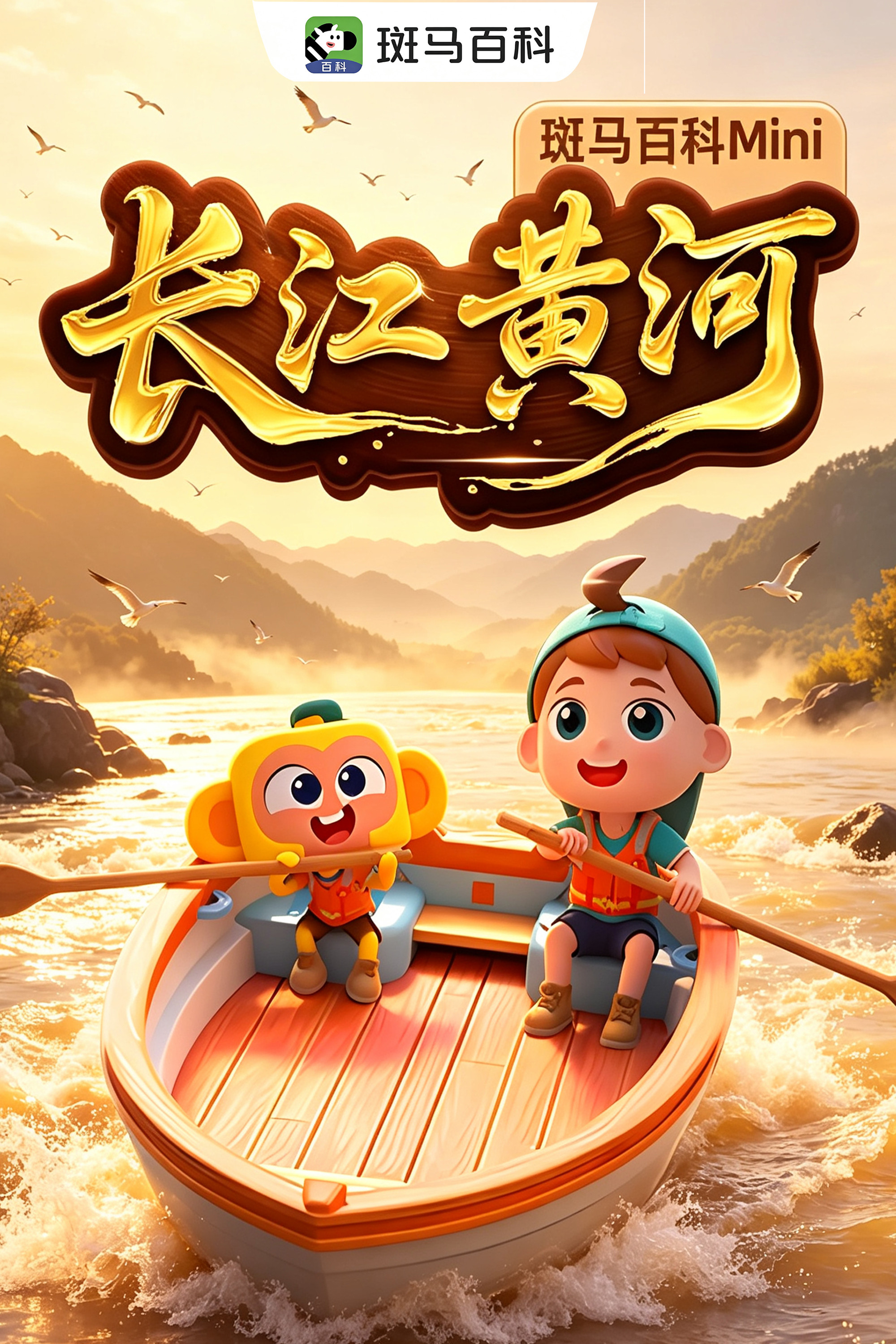 迷你人文—长江黄河 poster