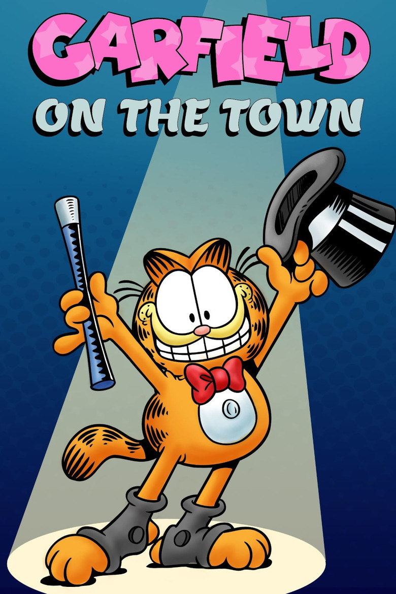 Garfield on the Town poster