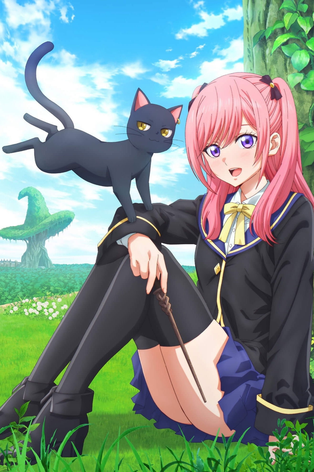 The Classroom of a Black Cat and a Witch poster