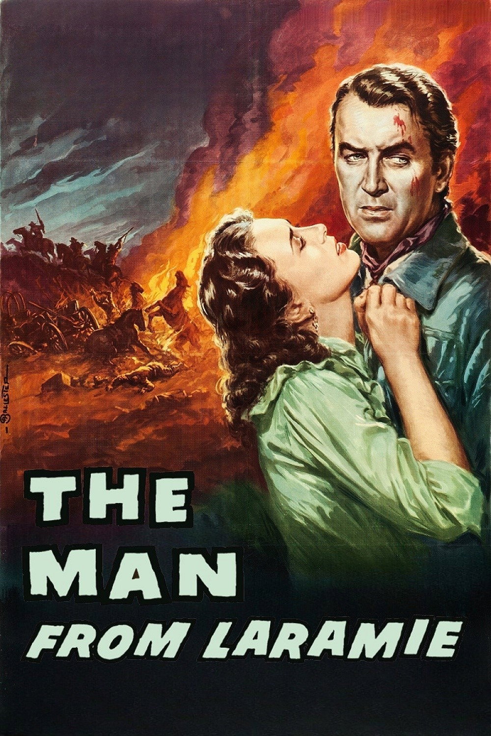 The Man from Laramie poster