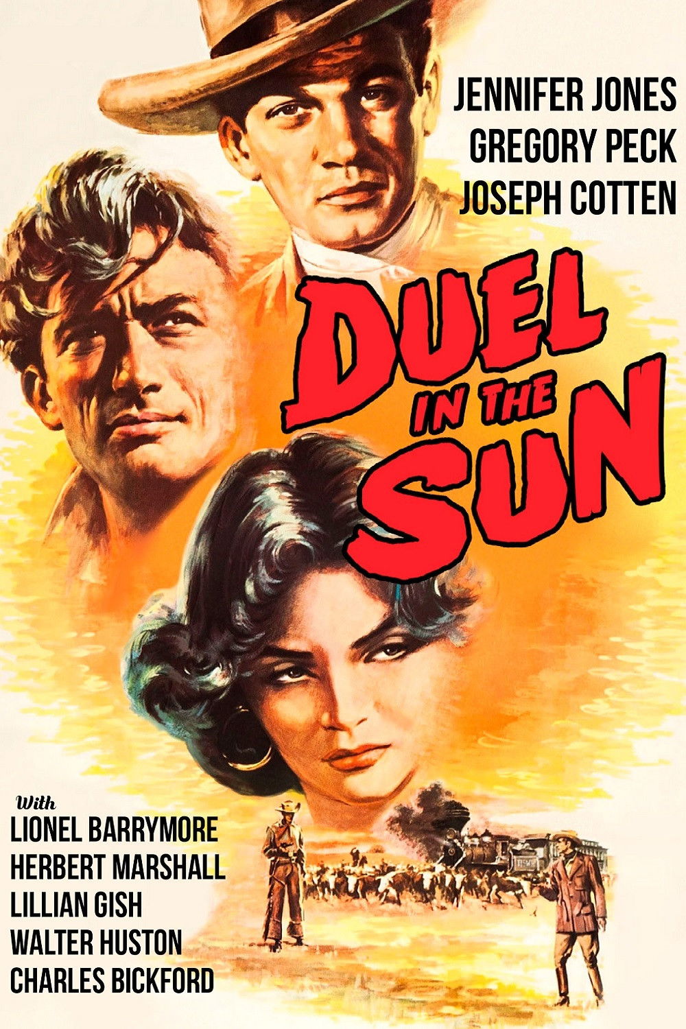 Duel in the Sun poster