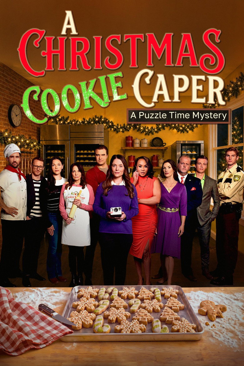 A Christmas Cookie Caper: A Puzzle Time Mystery poster