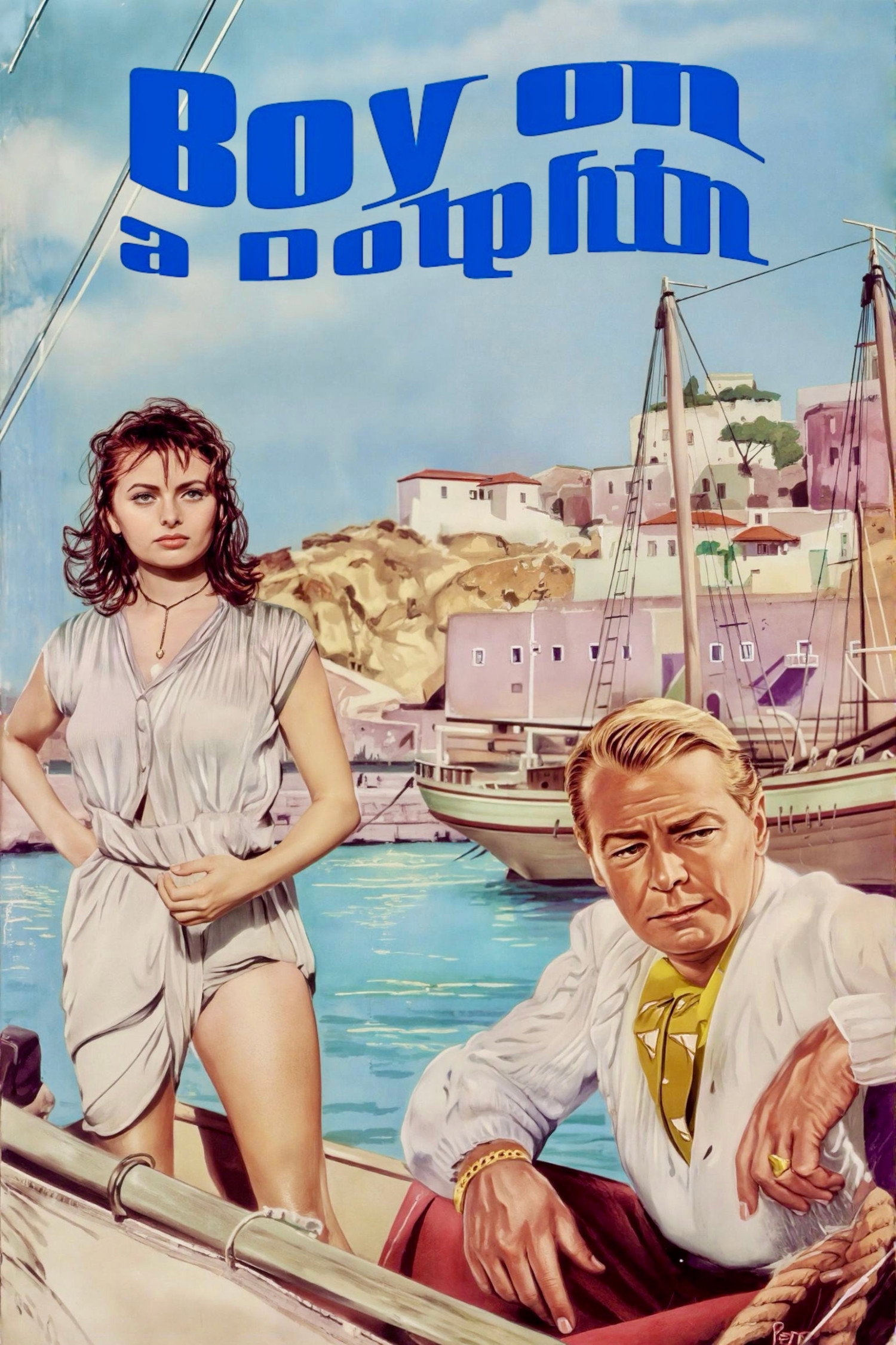Boy on a Dolphin poster