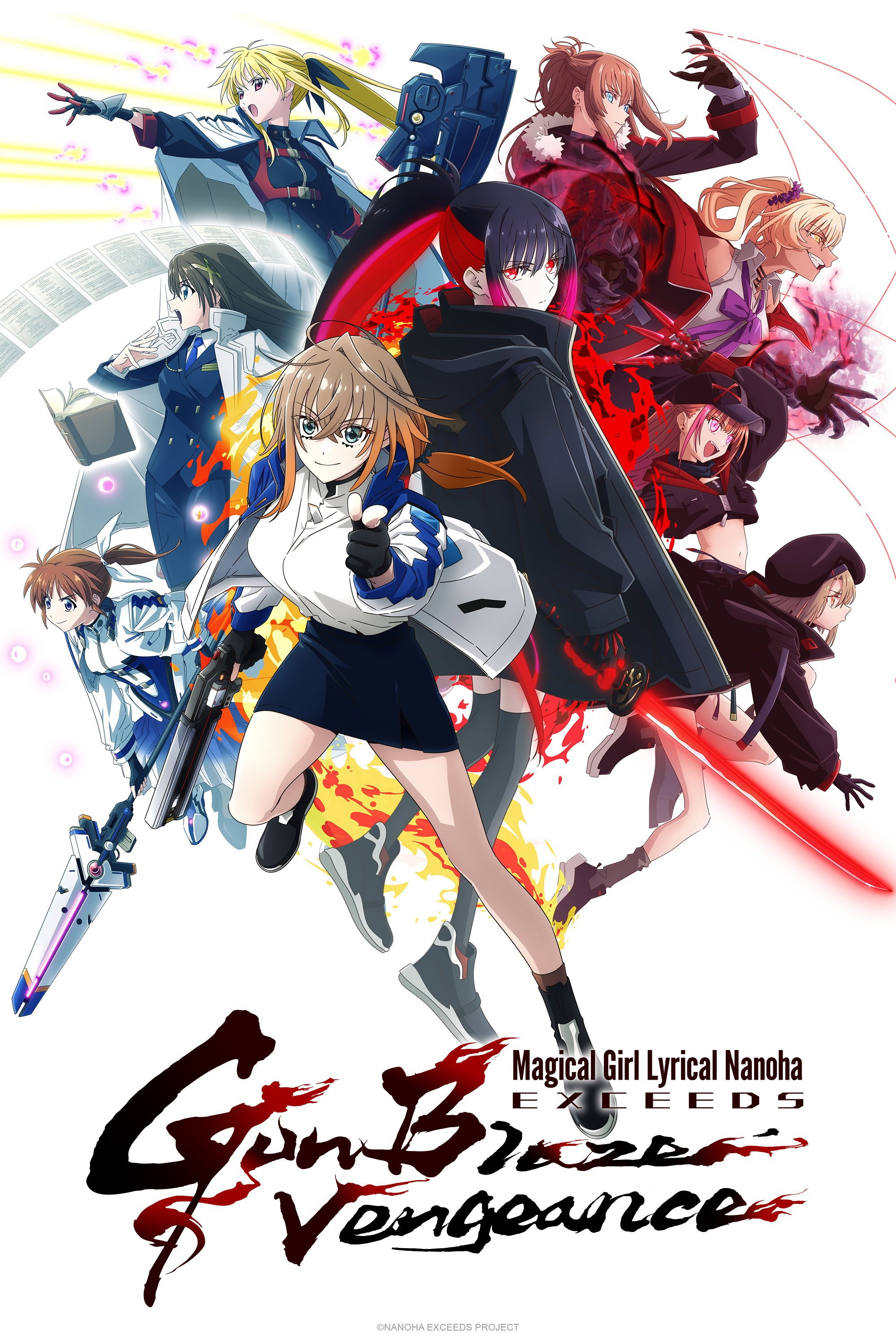 Magical Girl Lyrical NANOHA EXCEEDS Gun Blaze Vengeance poster