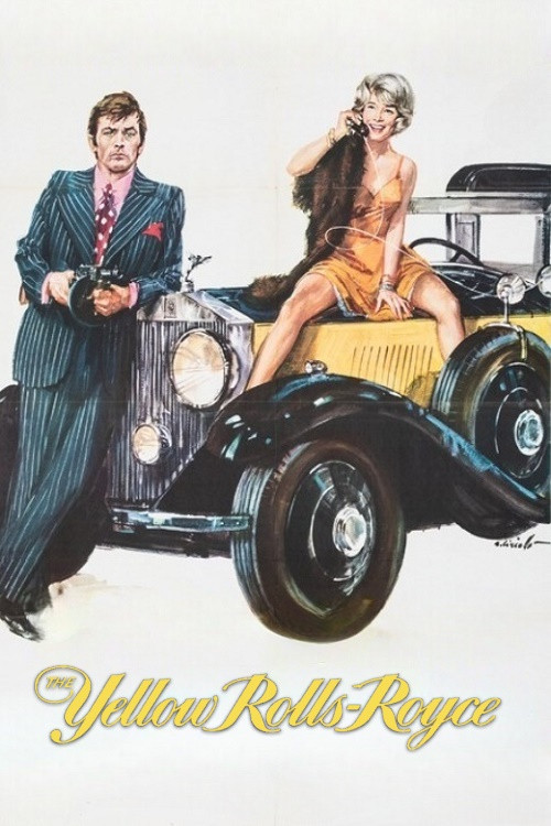 The Yellow Rolls-Royce poster
