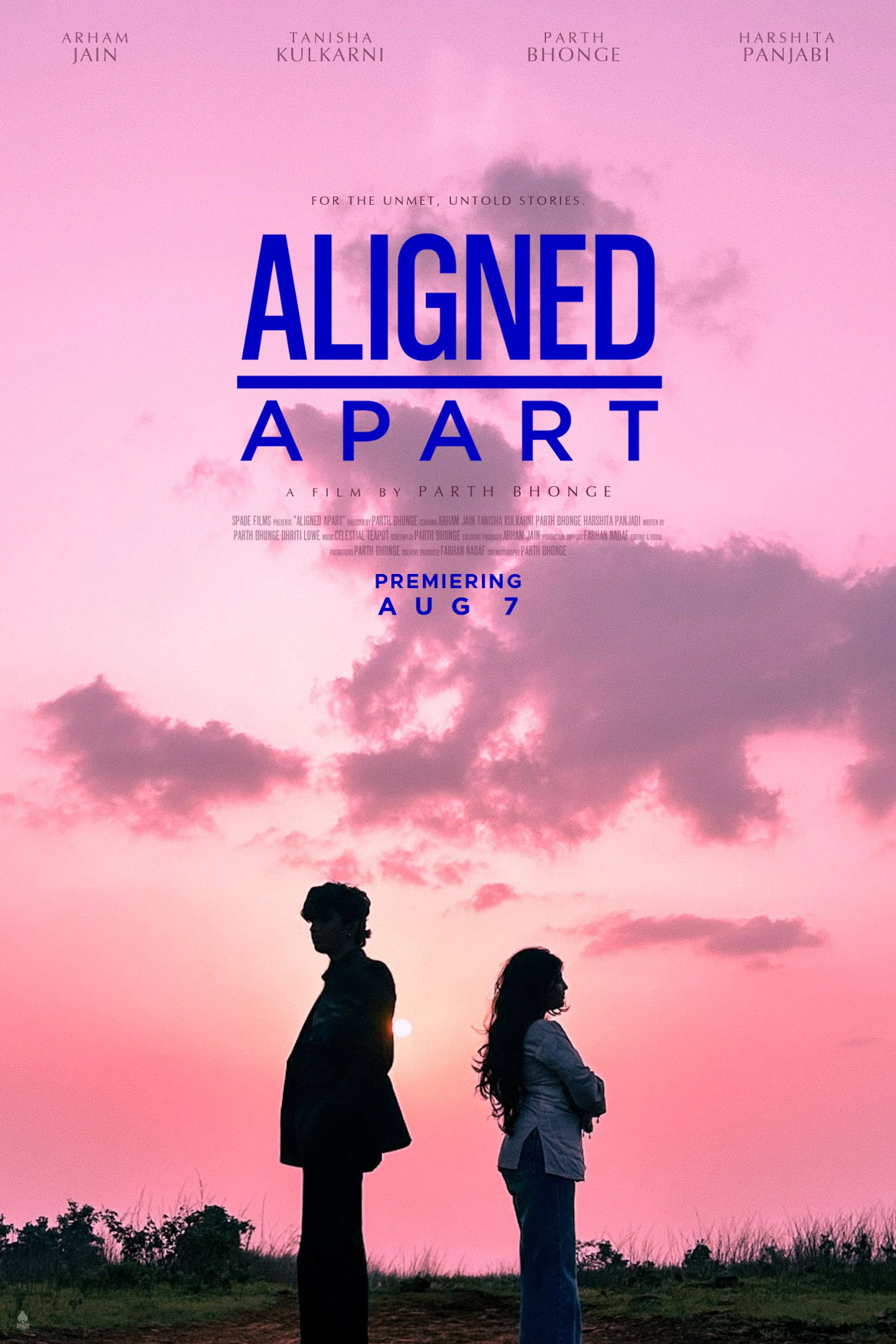 Aligned Apart poster