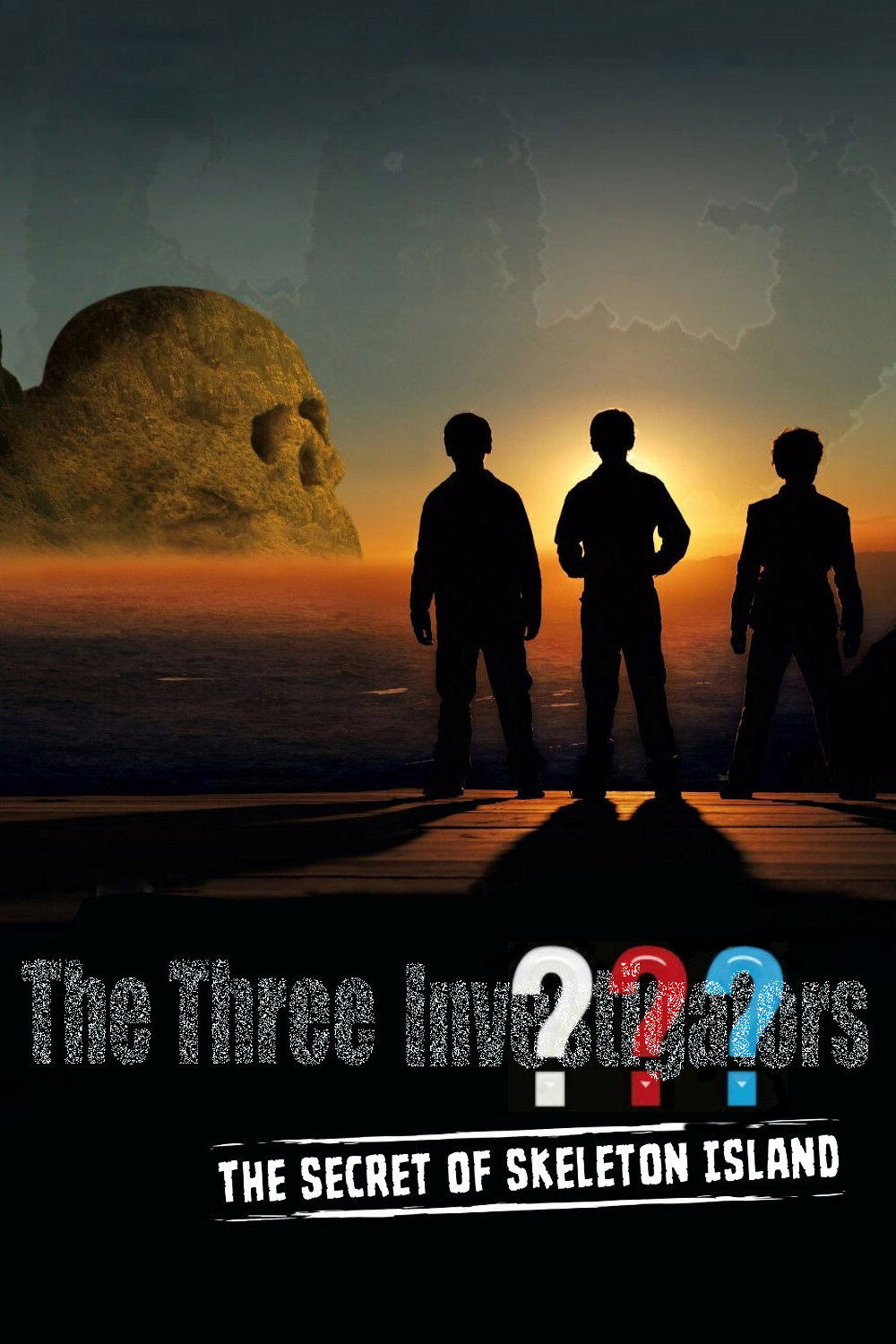 The Three Investigators in The Secret of Skeleton Island poster