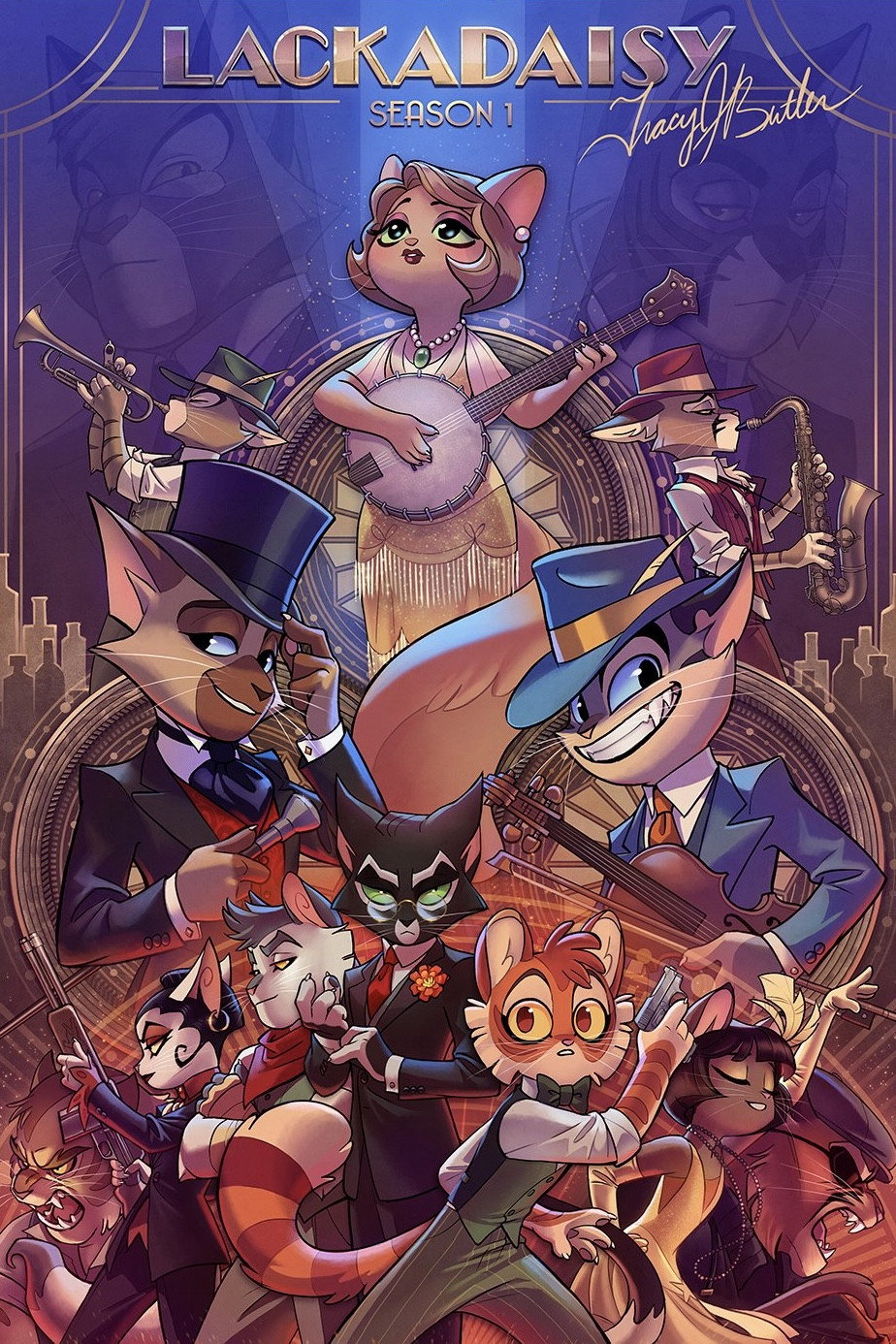 Lackadaisy poster