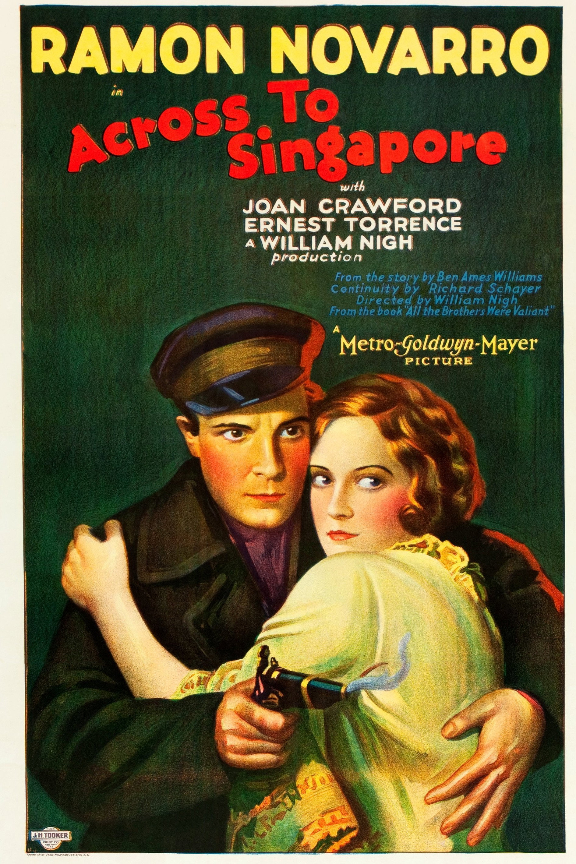 Across to Singapore poster