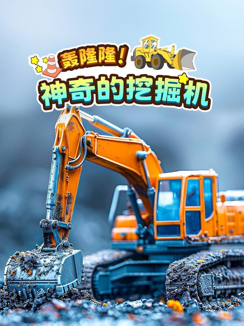 轰隆隆!神奇的挖掘机 poster