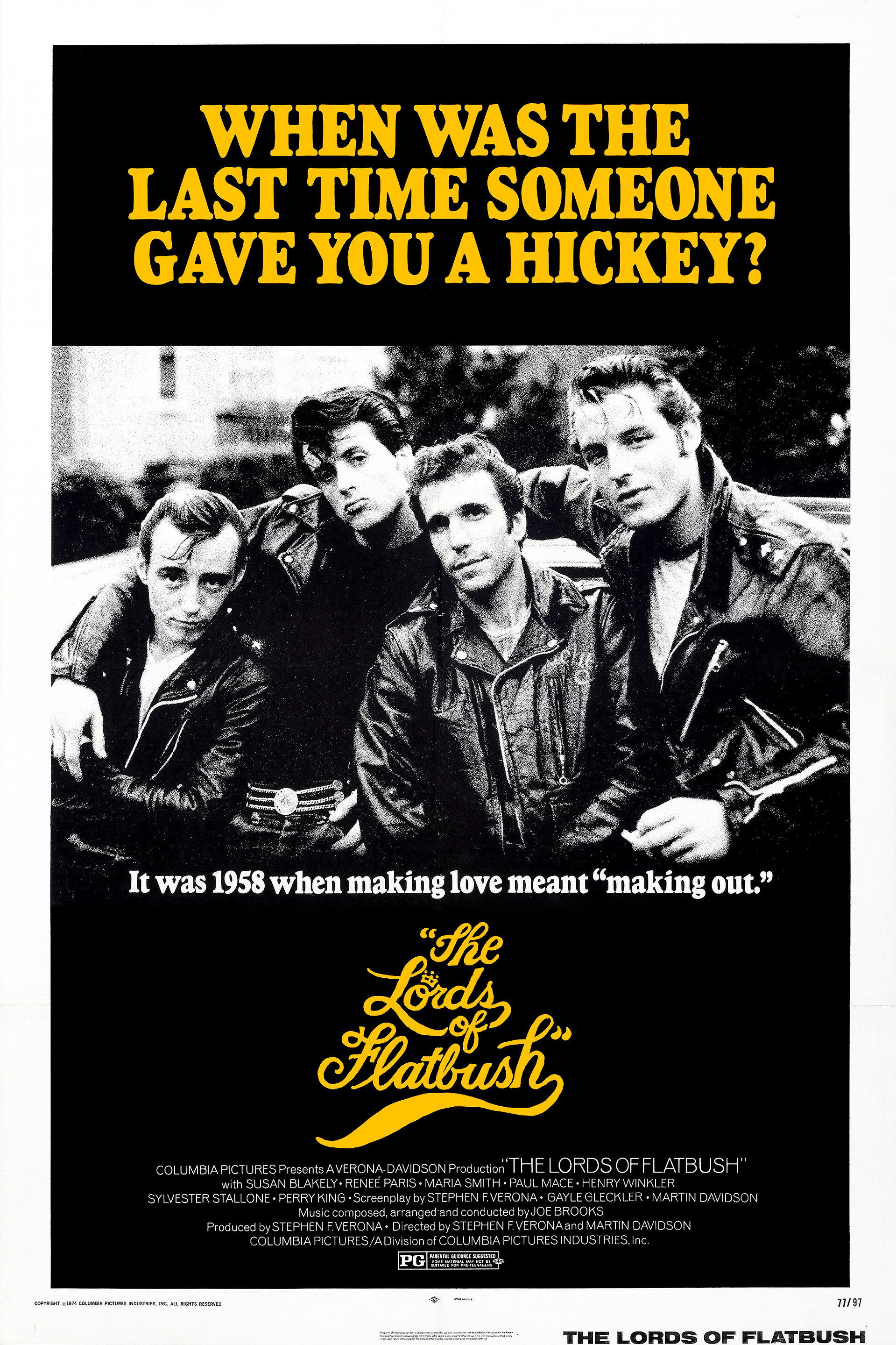 The Lords of Flatbush poster
