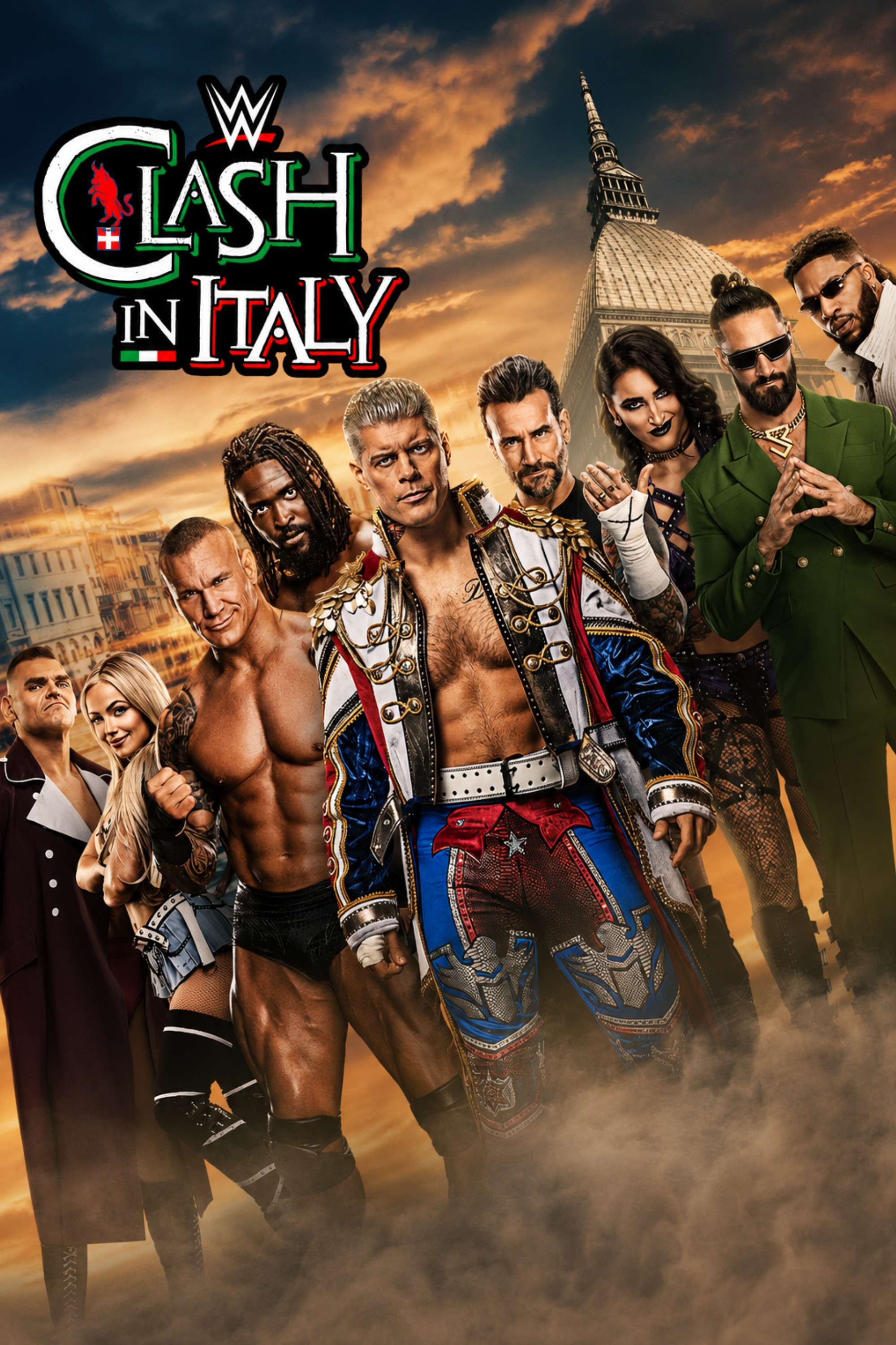 WWE Clash in Italy poster