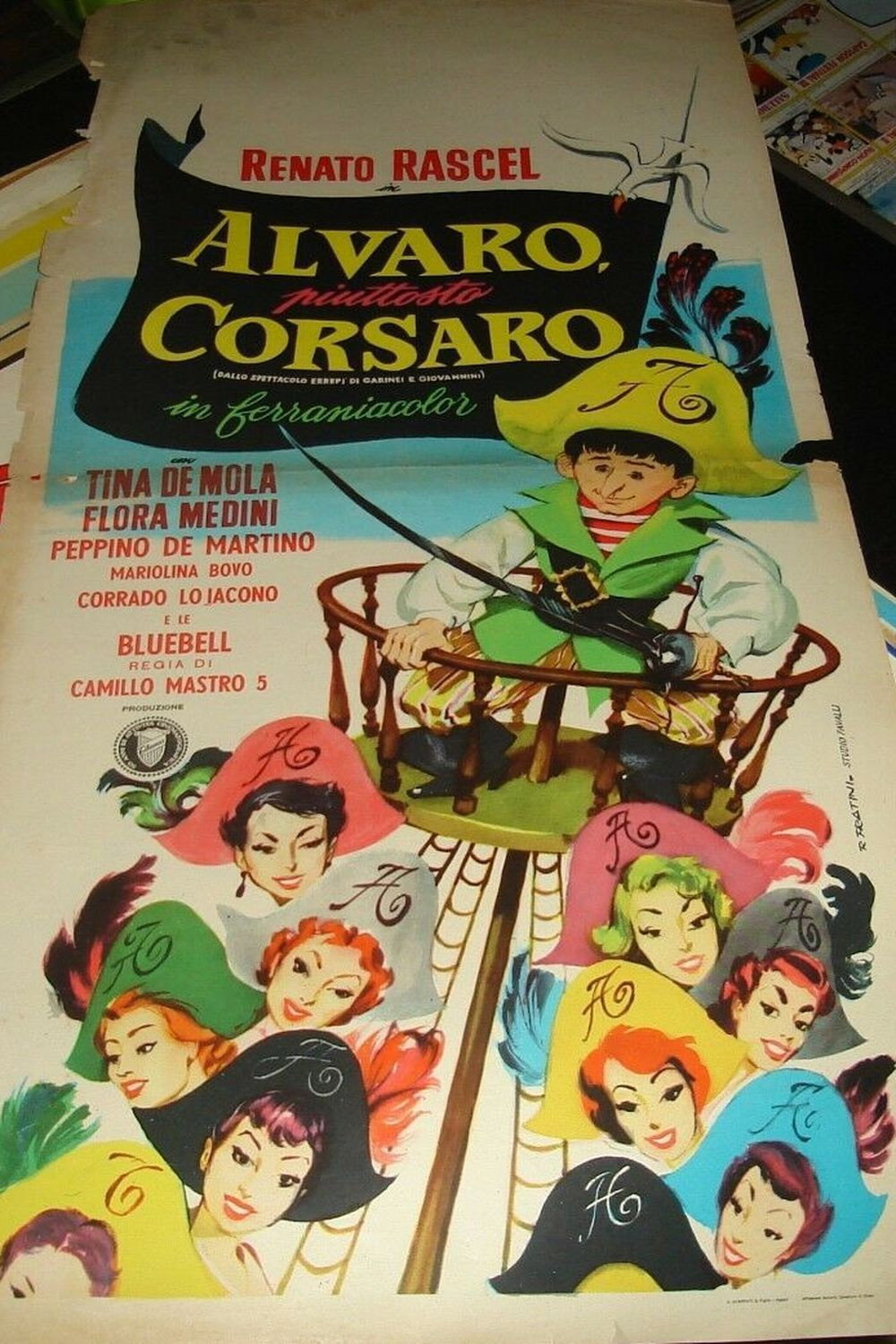 Alvaro piuttosto corsaro poster