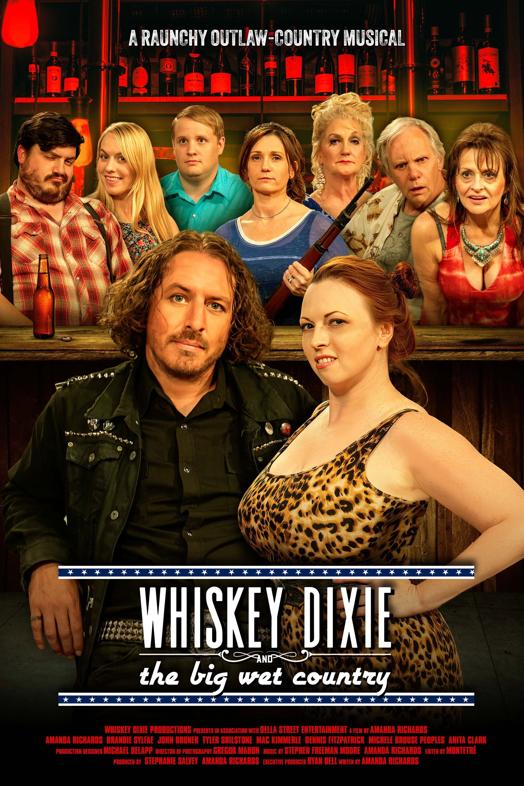 Whiskey Dixie & The Big Wet Country poster