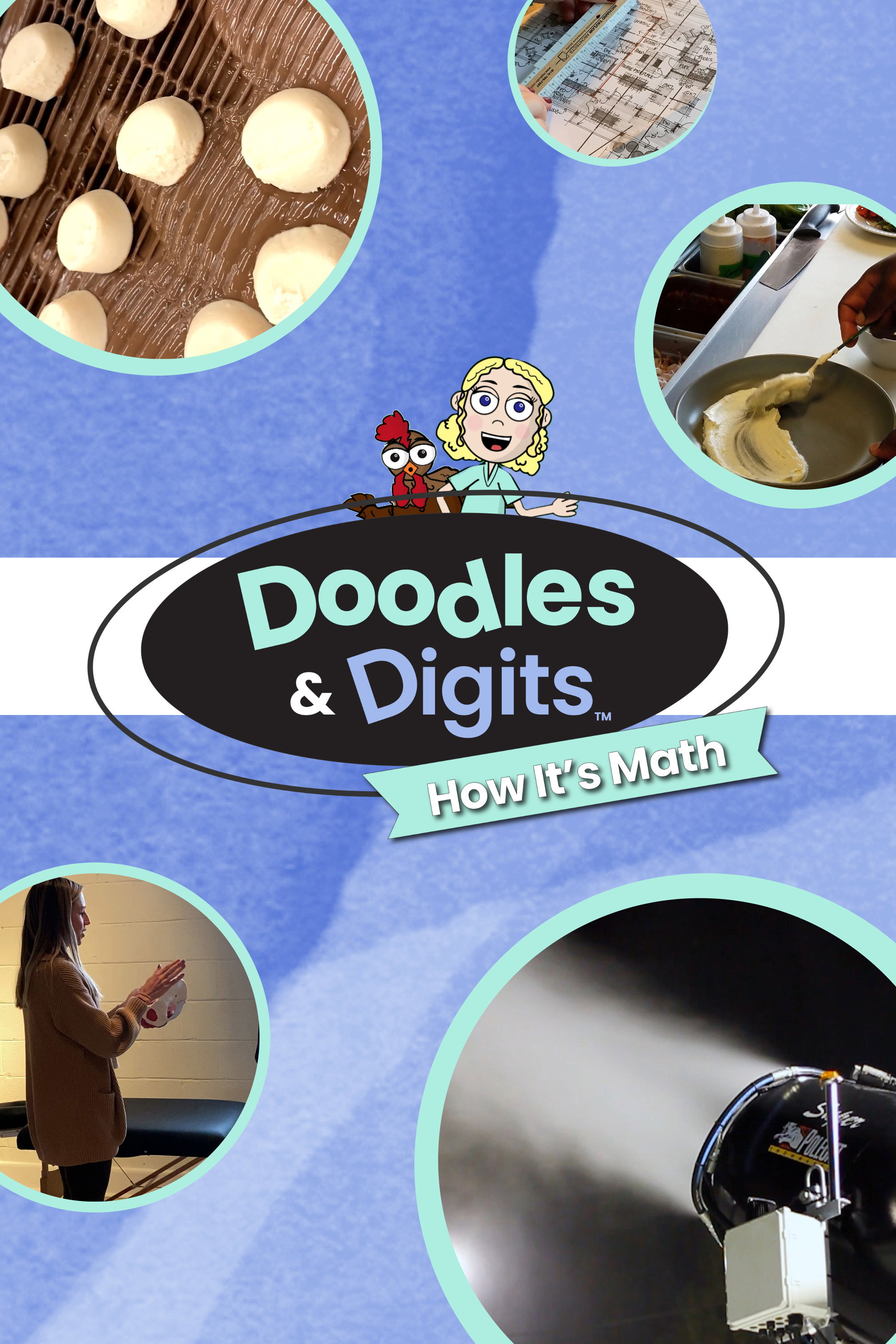 Doodles and Digits: How It's Math poster