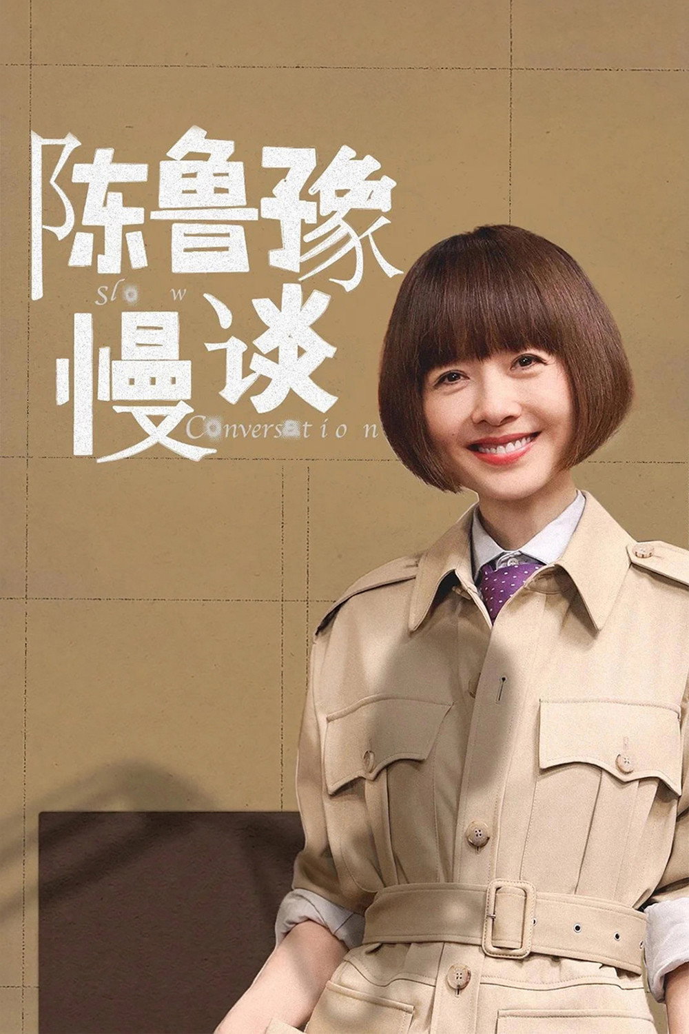 陈鲁豫-慢谈 poster