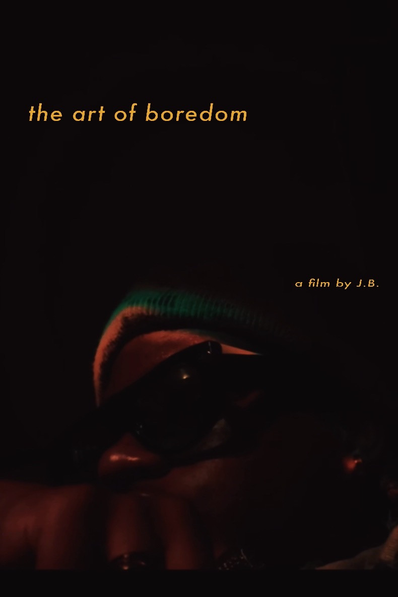 the art of boredom poster