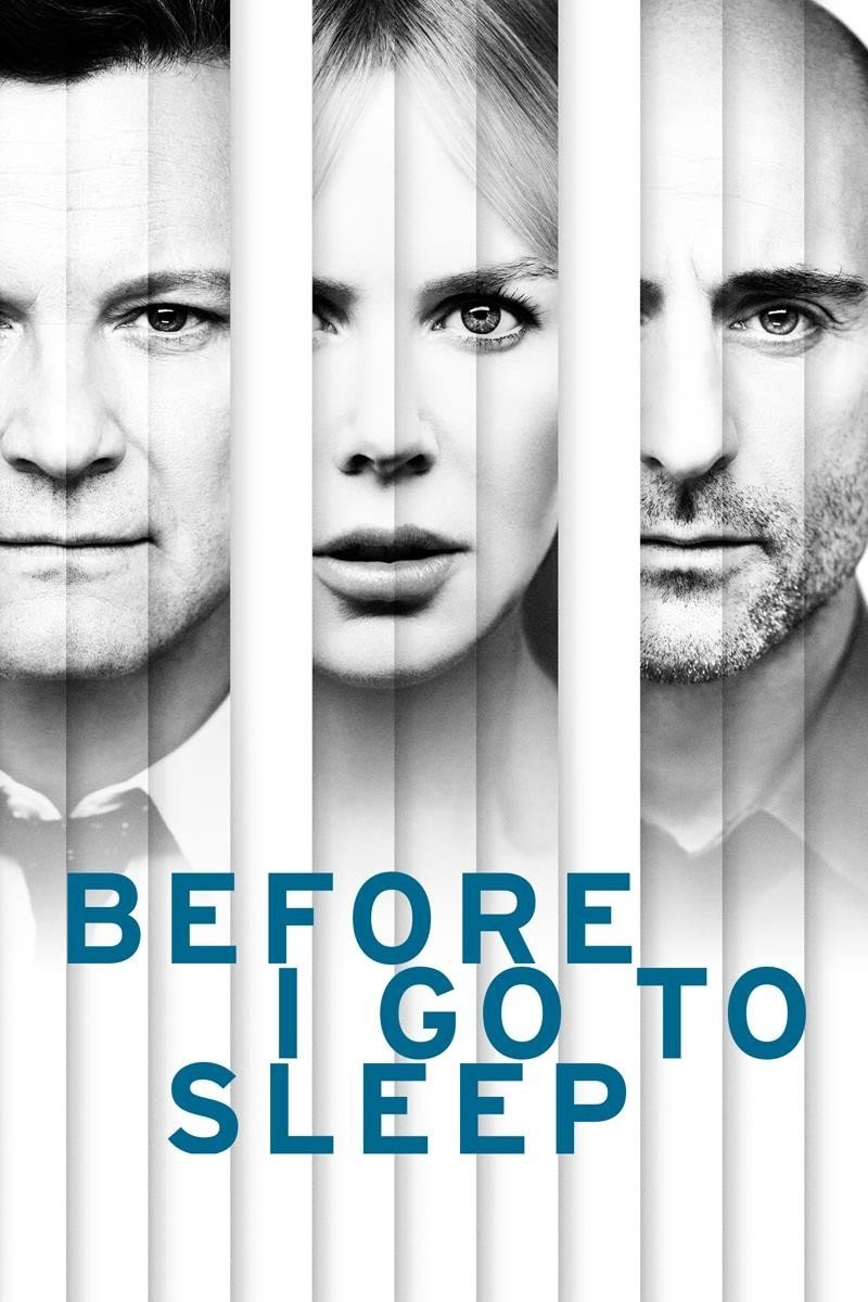Before I Go to Sleep poster