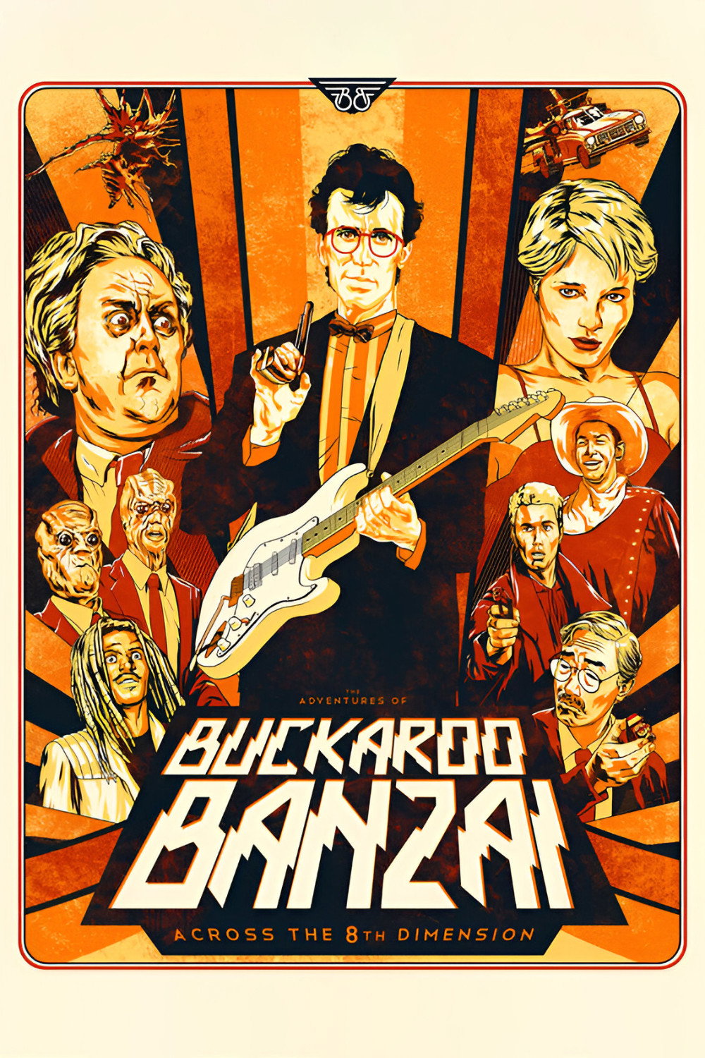 The Adventures of Buckaroo Banzai Across the 8th Dimension poster