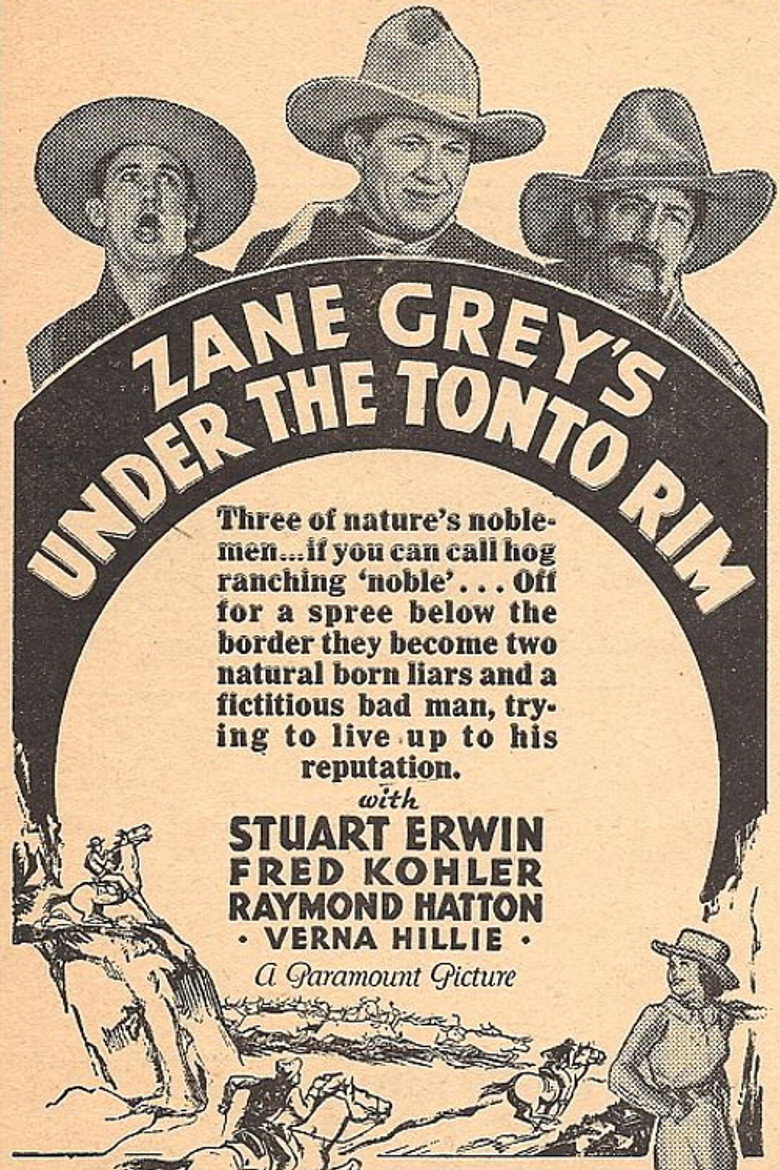 Under the Tonto Rim poster