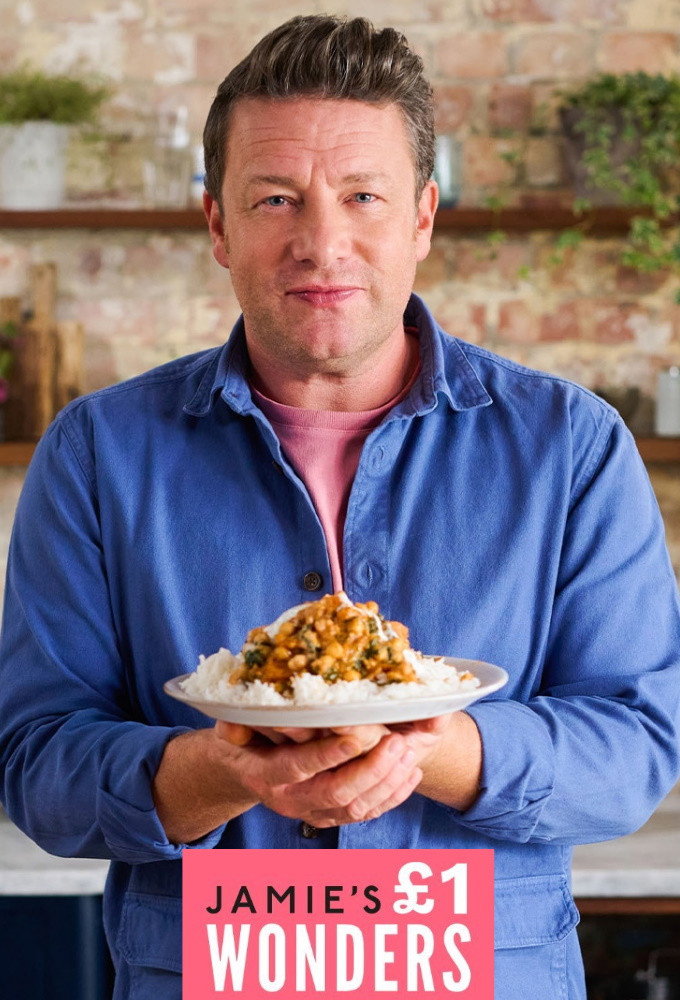 Jamie's £1 Wonders & Money-Saving Meals poster