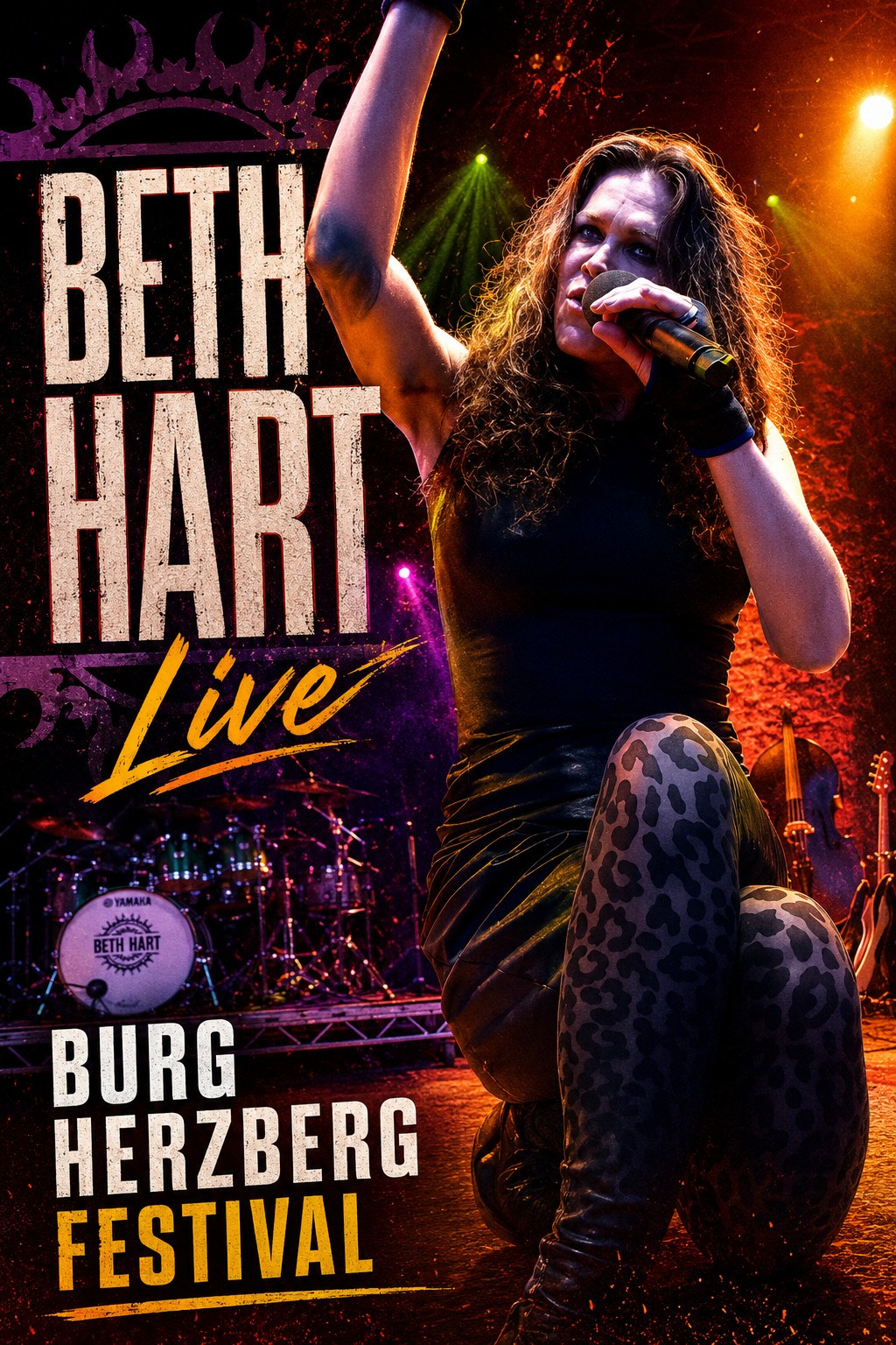 Beth Hart - Burg Herzberg Festival poster