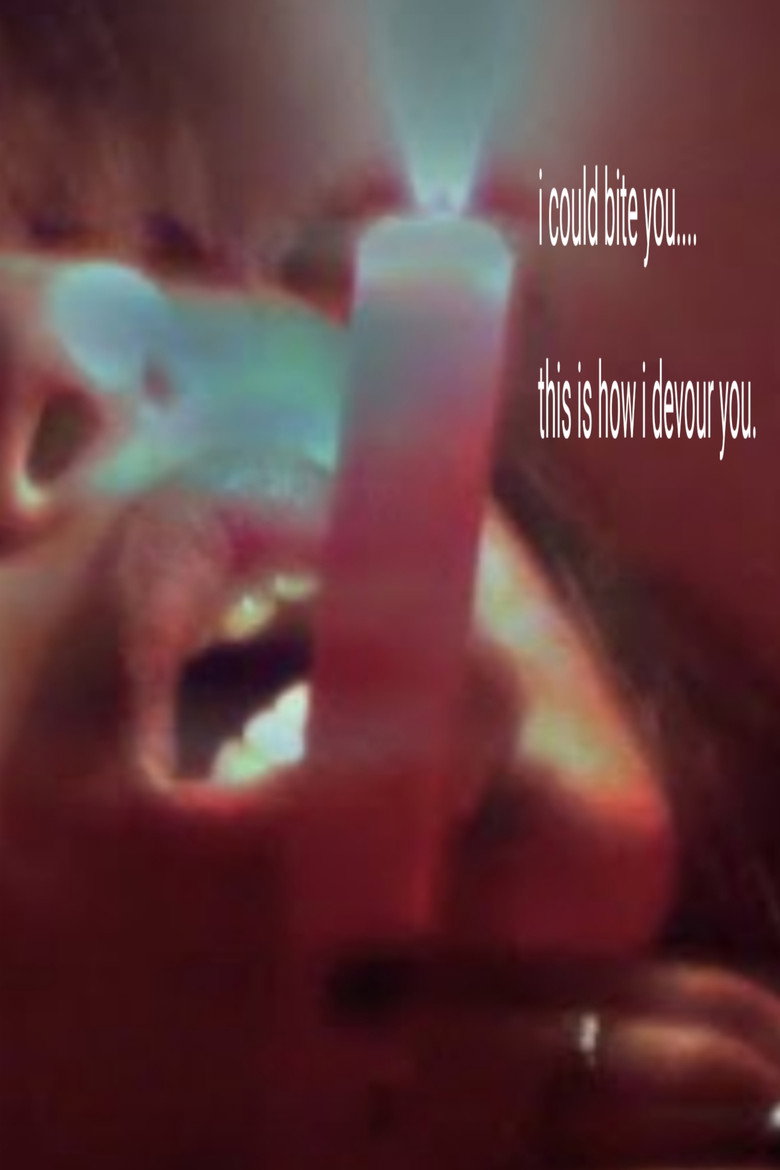 i could bite you....this is how i devour you. poster