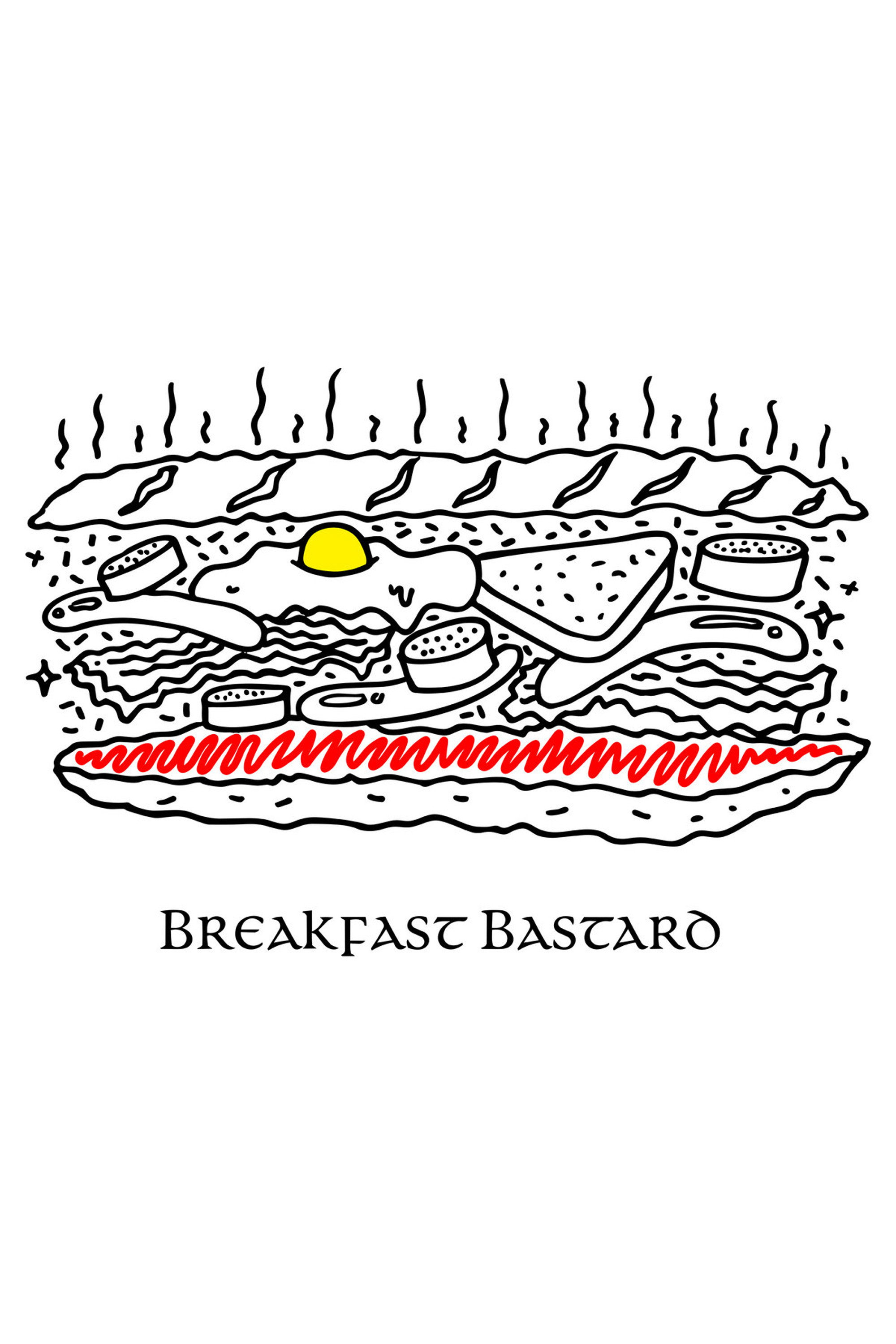 BREAKFAST BASTARD poster