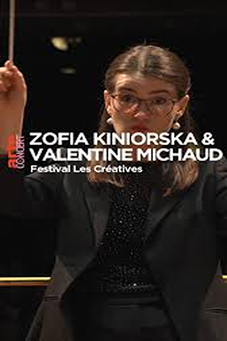 Classical Women Conducted by Z. Kiniorska with V. Michaud on saxophone poster