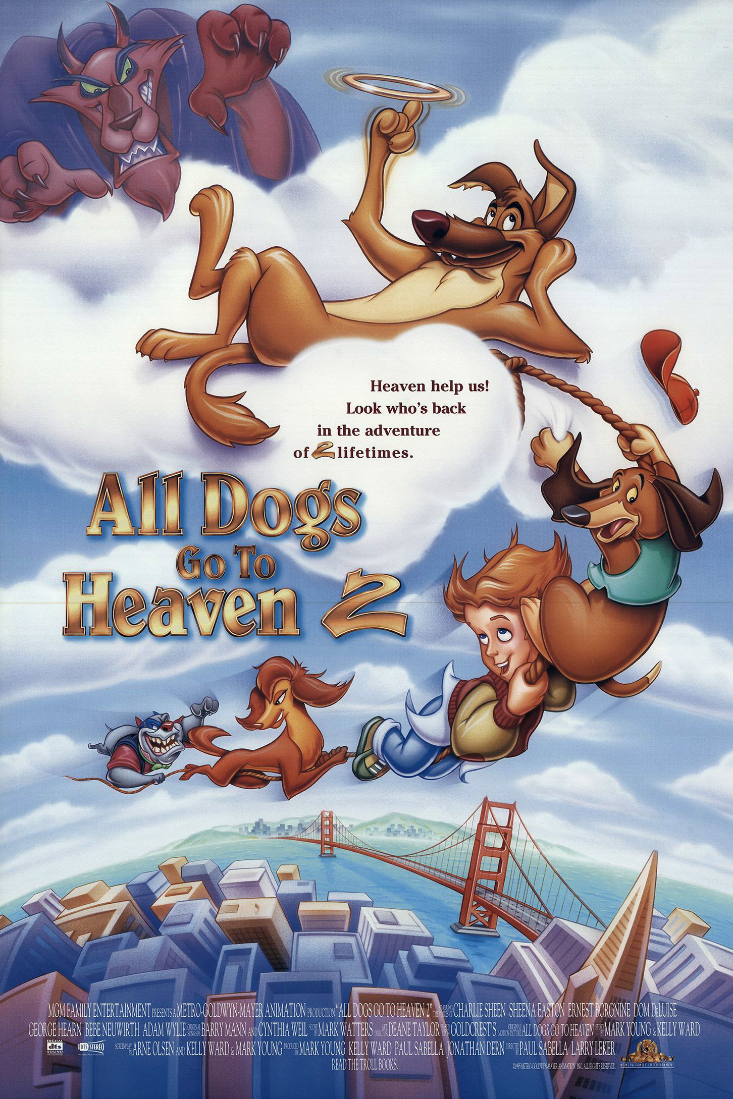 All Dogs Go to Heaven 2 poster