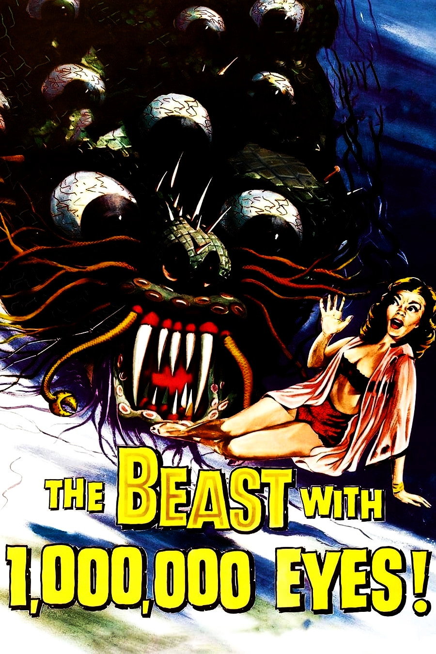 The Beast with a Million Eyes poster