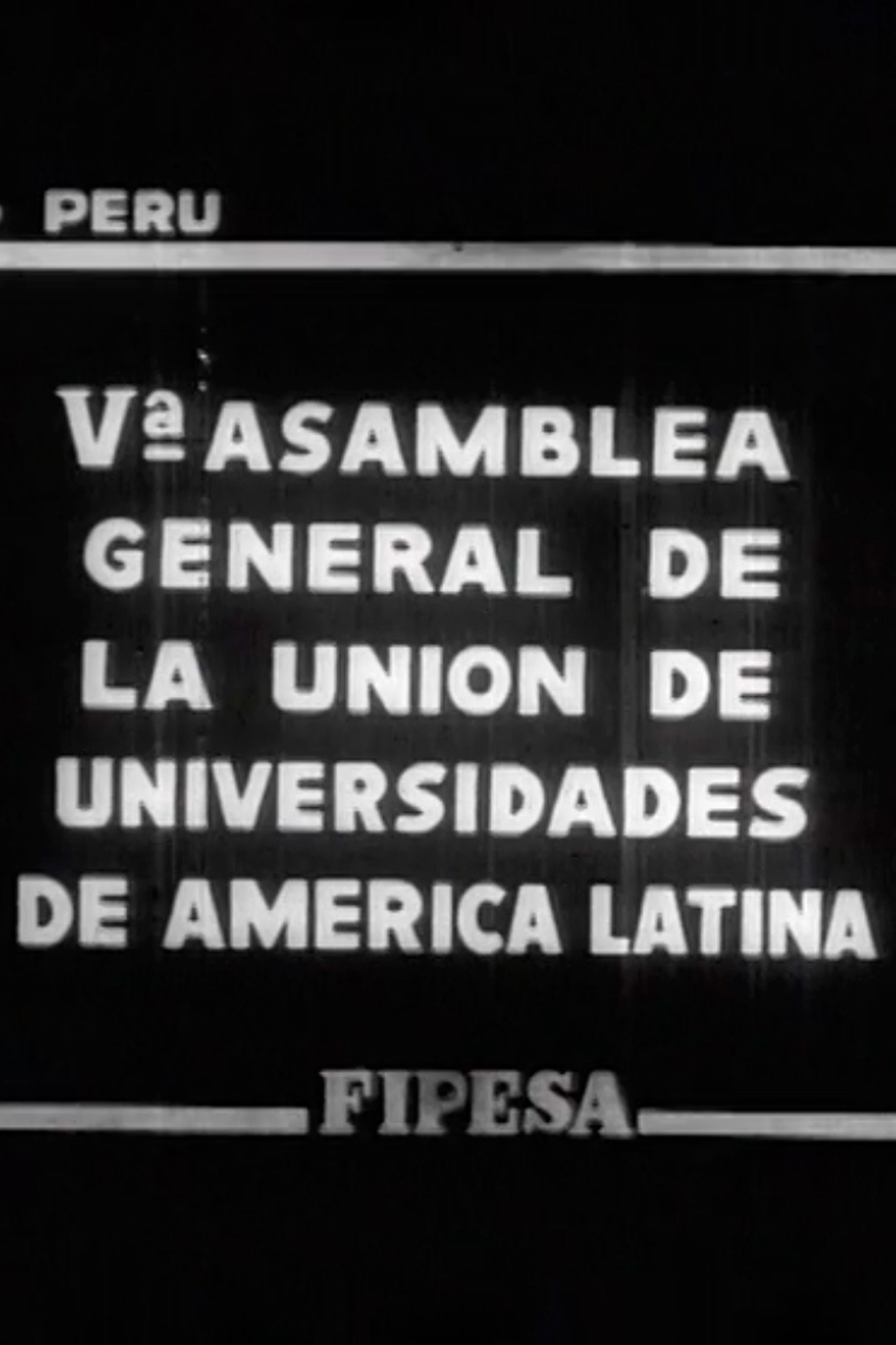V Asamblea General de la Unión de Universidades de América Latina poster