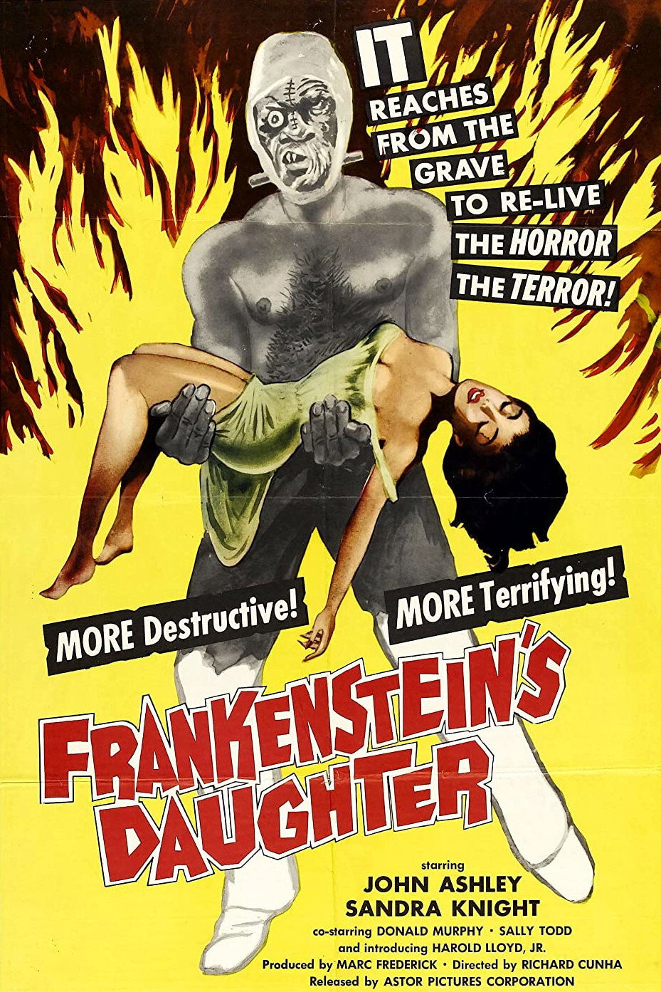 Frankenstein's Daughter poster