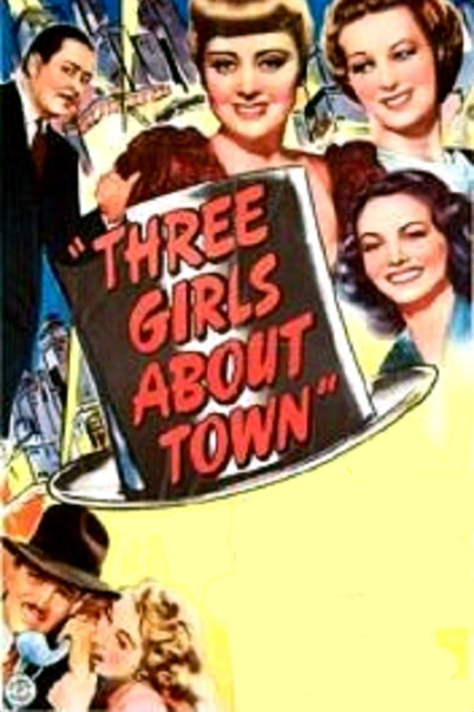 Three Girls About Town poster
