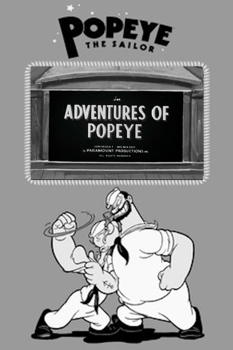 Adventures of Popeye poster