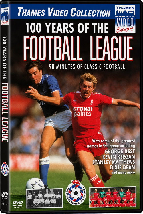 100 Years of the Football League poster