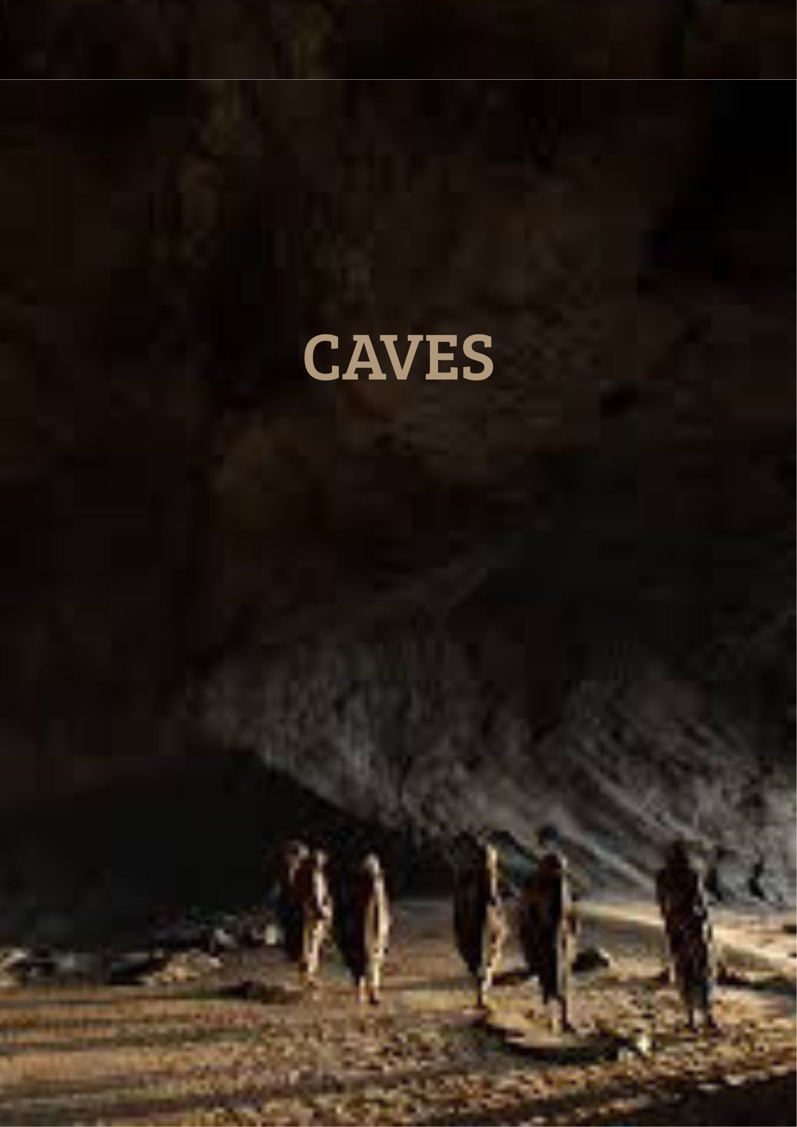 CAVES poster
