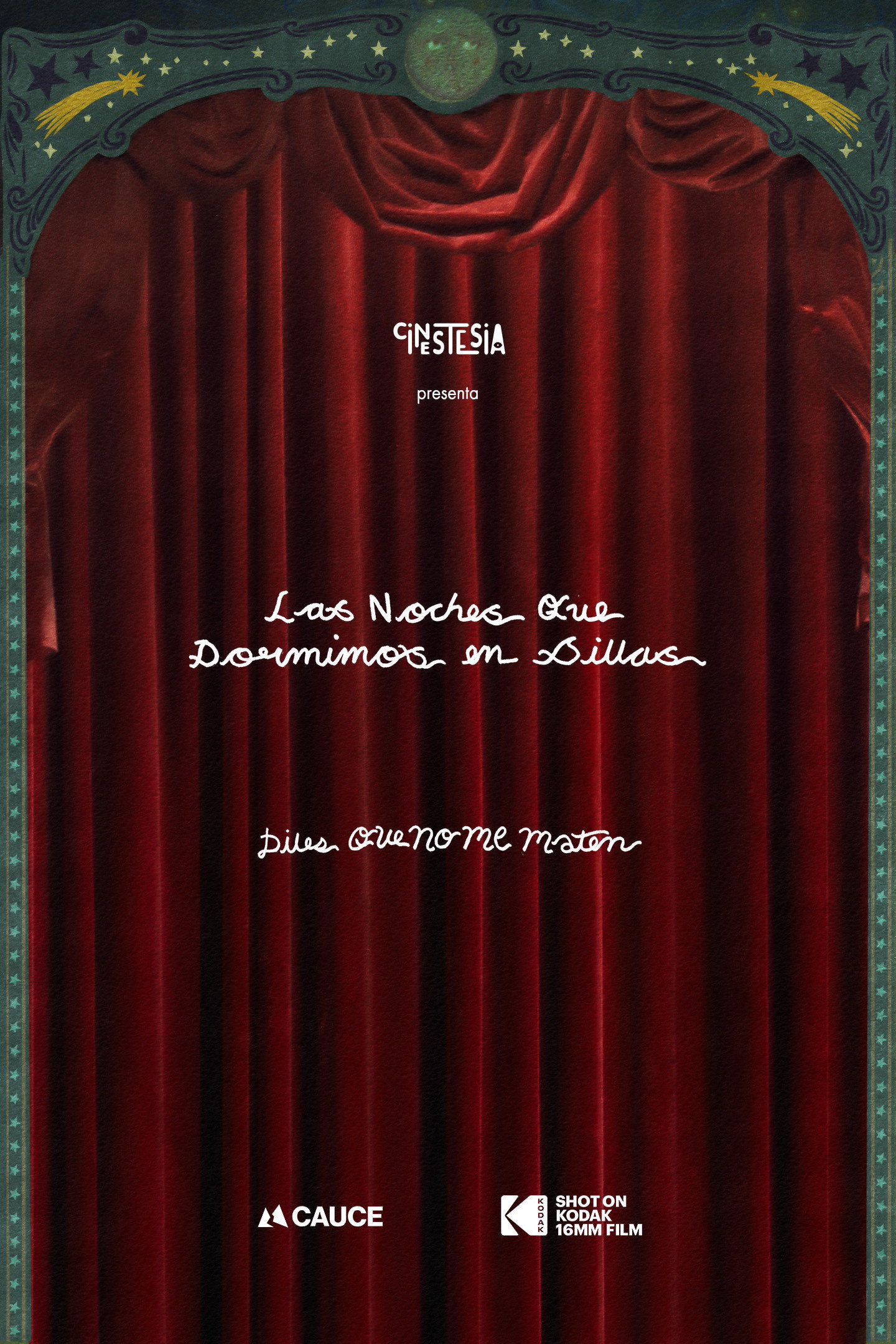 The nights we slept in chairs poster