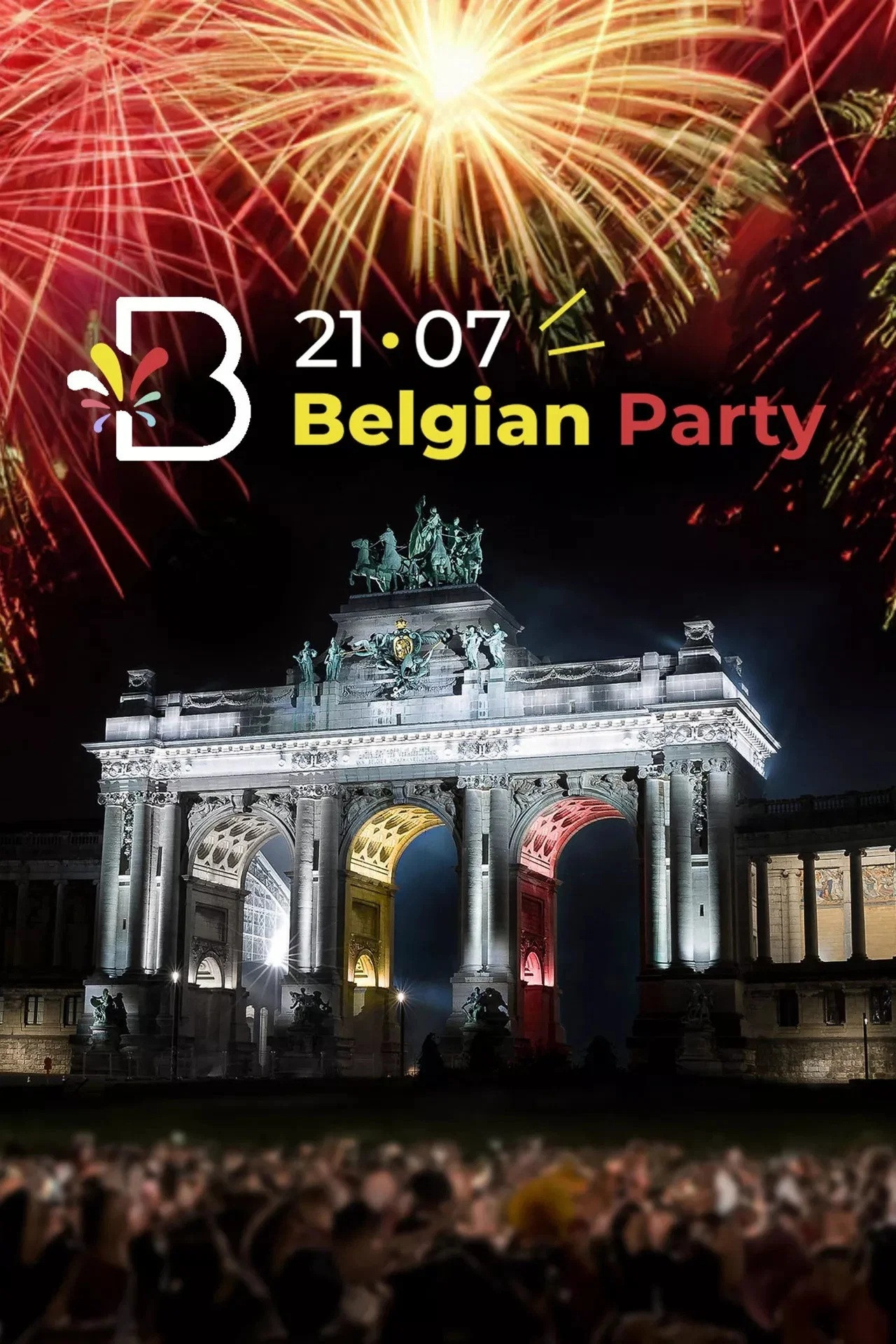 21 juli 2026: Belgian Party poster