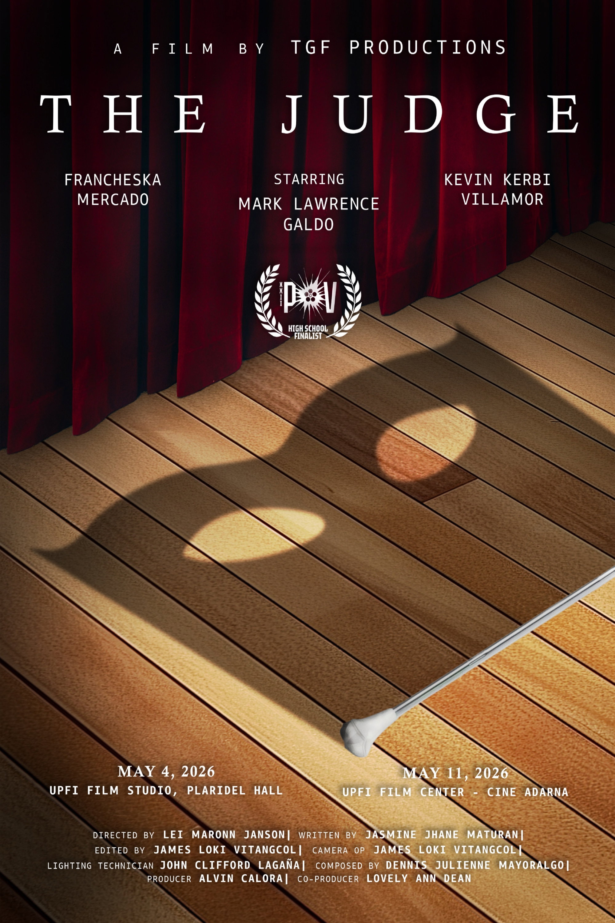 THE JUDGE poster
