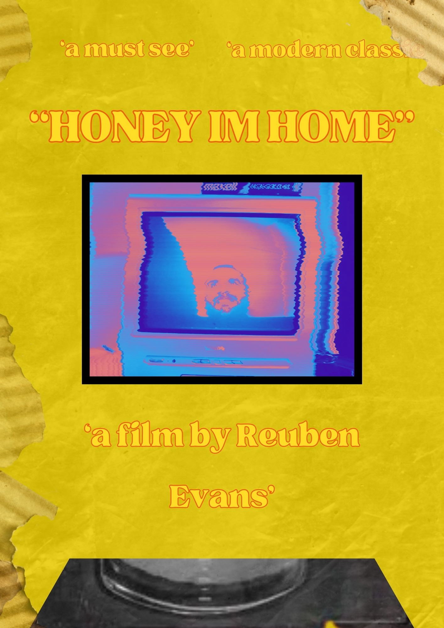 ‘Honey I’m home” poster