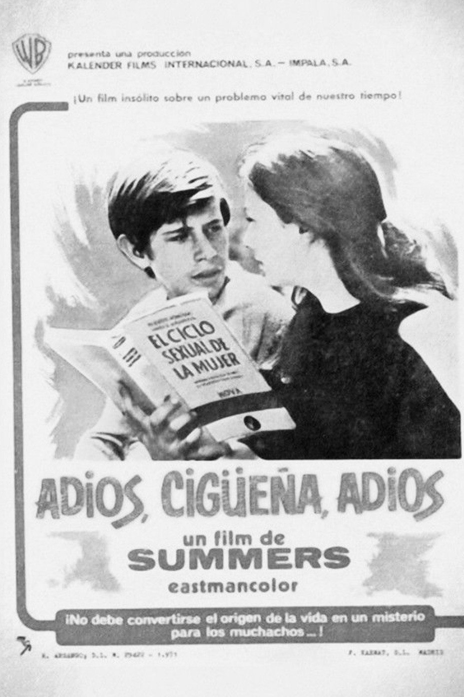 Adiós, cigüeña, adiós poster