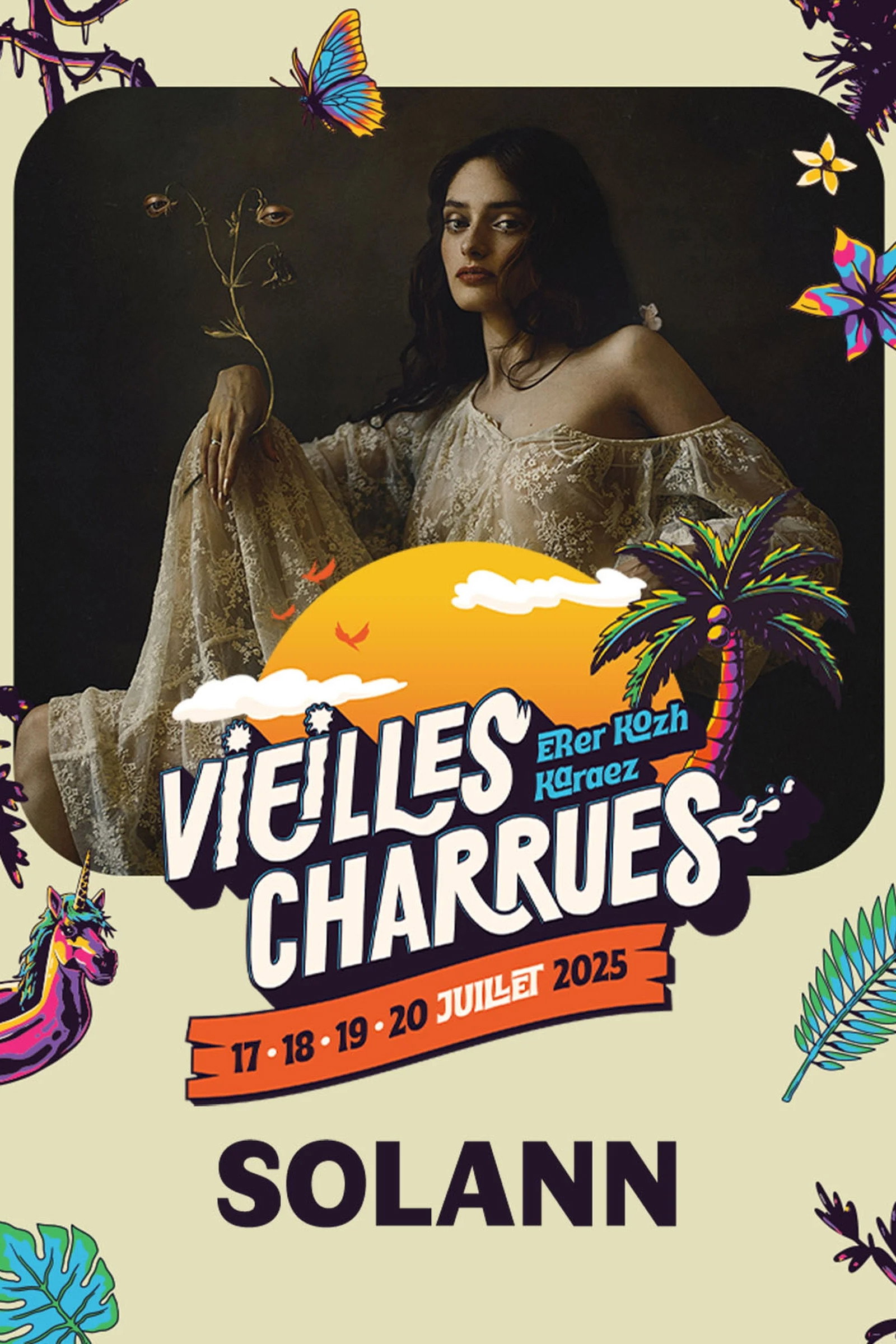 Solann aux Vieilles Charrues poster