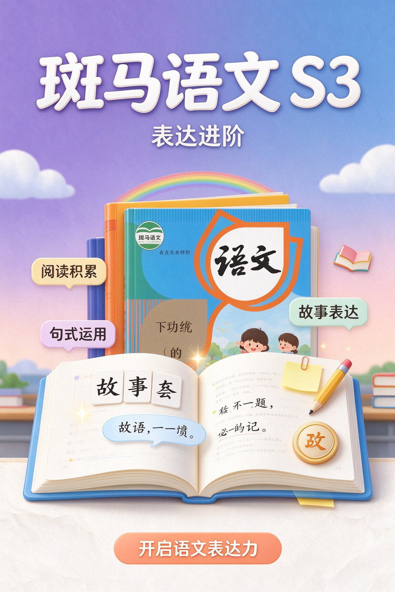 斑马语文.Zebra.Reading.3 poster